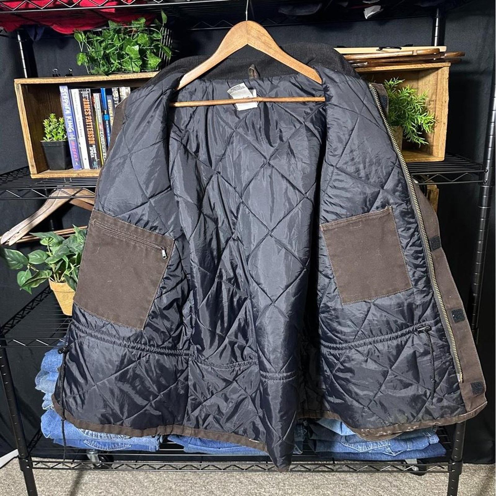 Carhartt Carhartt C26 DKB Dark Brown Chore Jacket Mens XL Arctic Coat Size US XL / EU 56 / 4 - 5 Thumbnail