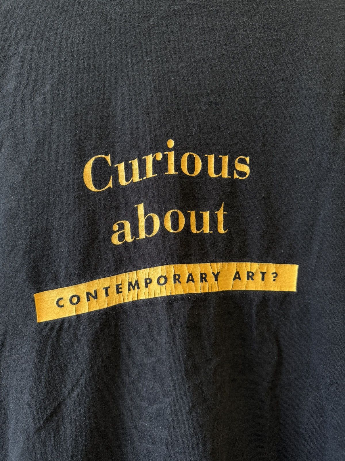 Vintage Vintage “Curious About Contemporary Art?” Tee Size US XL / EU 56 / 4 - 4 Thumbnail