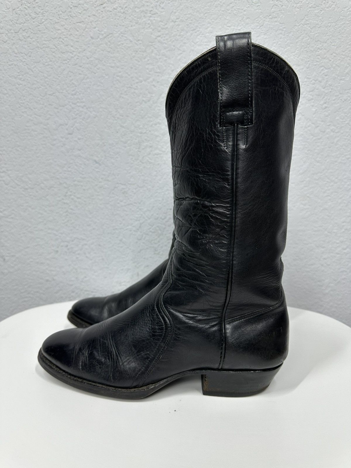 A.S.98 Vintage High Heels Leather Boots Knee Y2k Avantgarde Rare Size US 9 / IT 39 - 3 Thumbnail