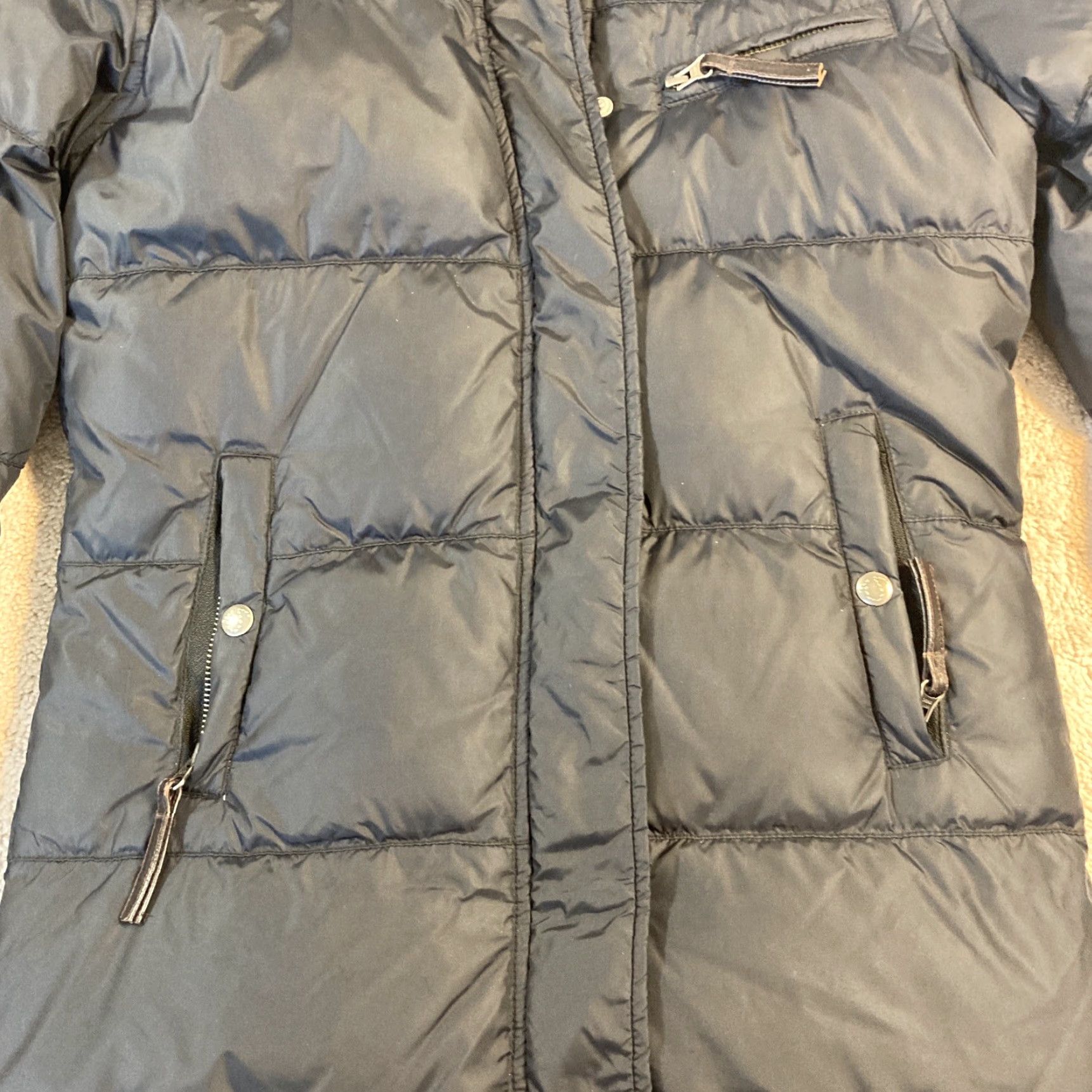 True Religion True Religion Womens Down Puffer Jacket Parka Size XS Brown Down Jacket Womens Size XS / US 0-2 / IT 36-38 - 3 Thumbnail
