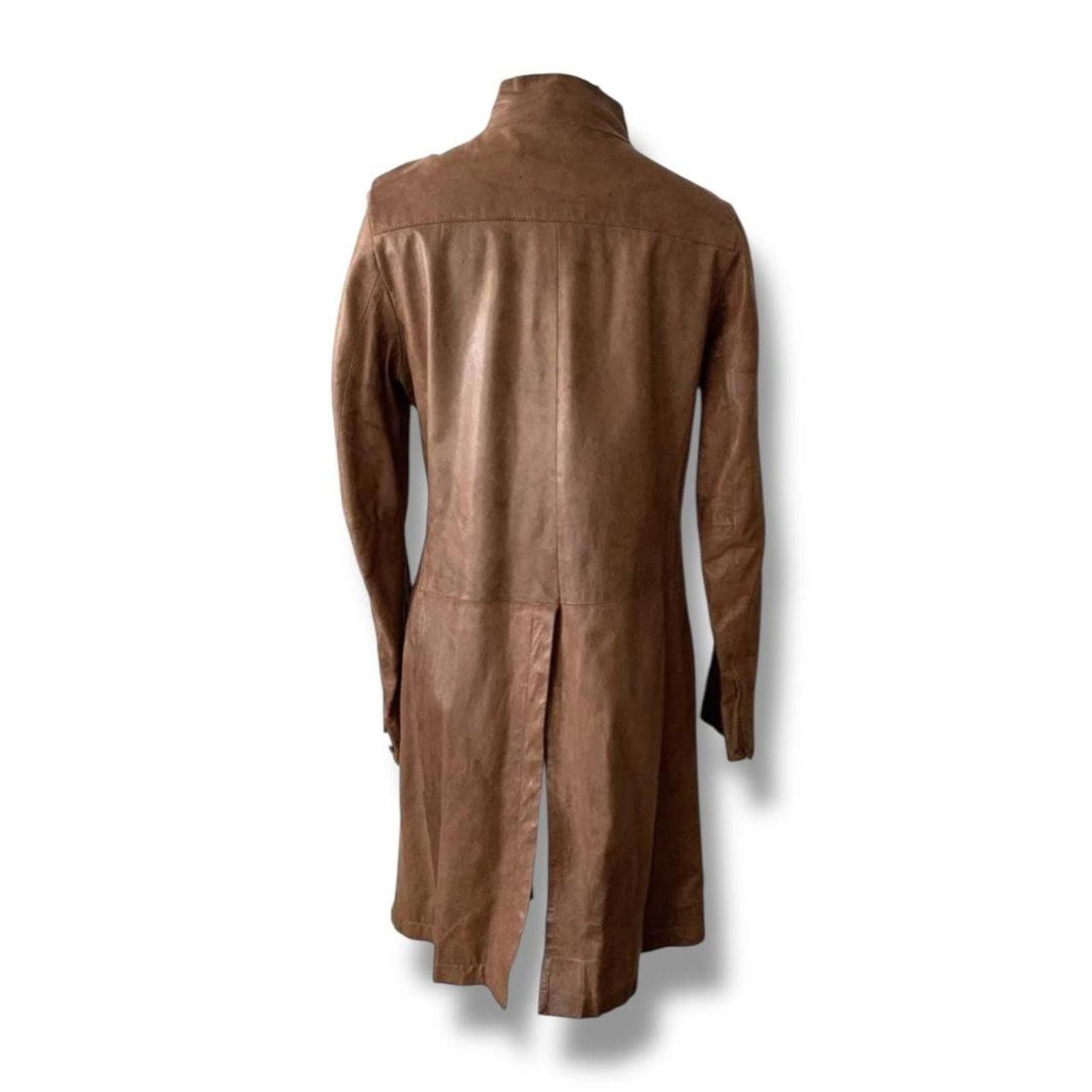 Other Real sheep skin stand collar cyber core leather jacket Size XS / US 0-2 / IT 36-38 - 2 Thumbnail