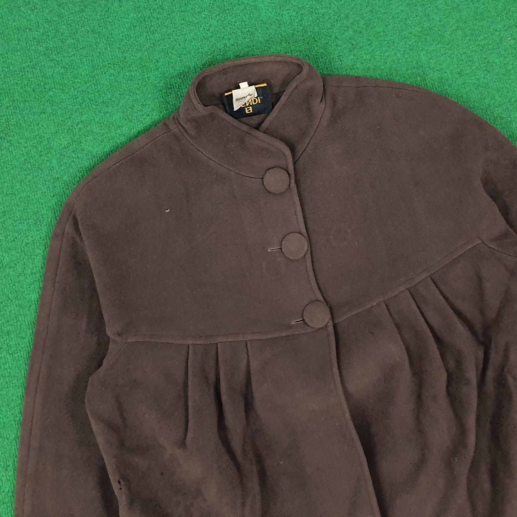 Fendi Vintage FENDI Contir Luxury Trench Jacket Size US L / EU 52-54 / 3 - 2 Thumbnail