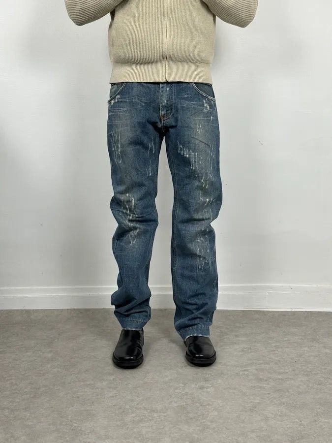 Dolce & Gabbana Vintage Dolce & Gabbana 16 Classic Distressed Jeans Size US 31 - 3 Thumbnail