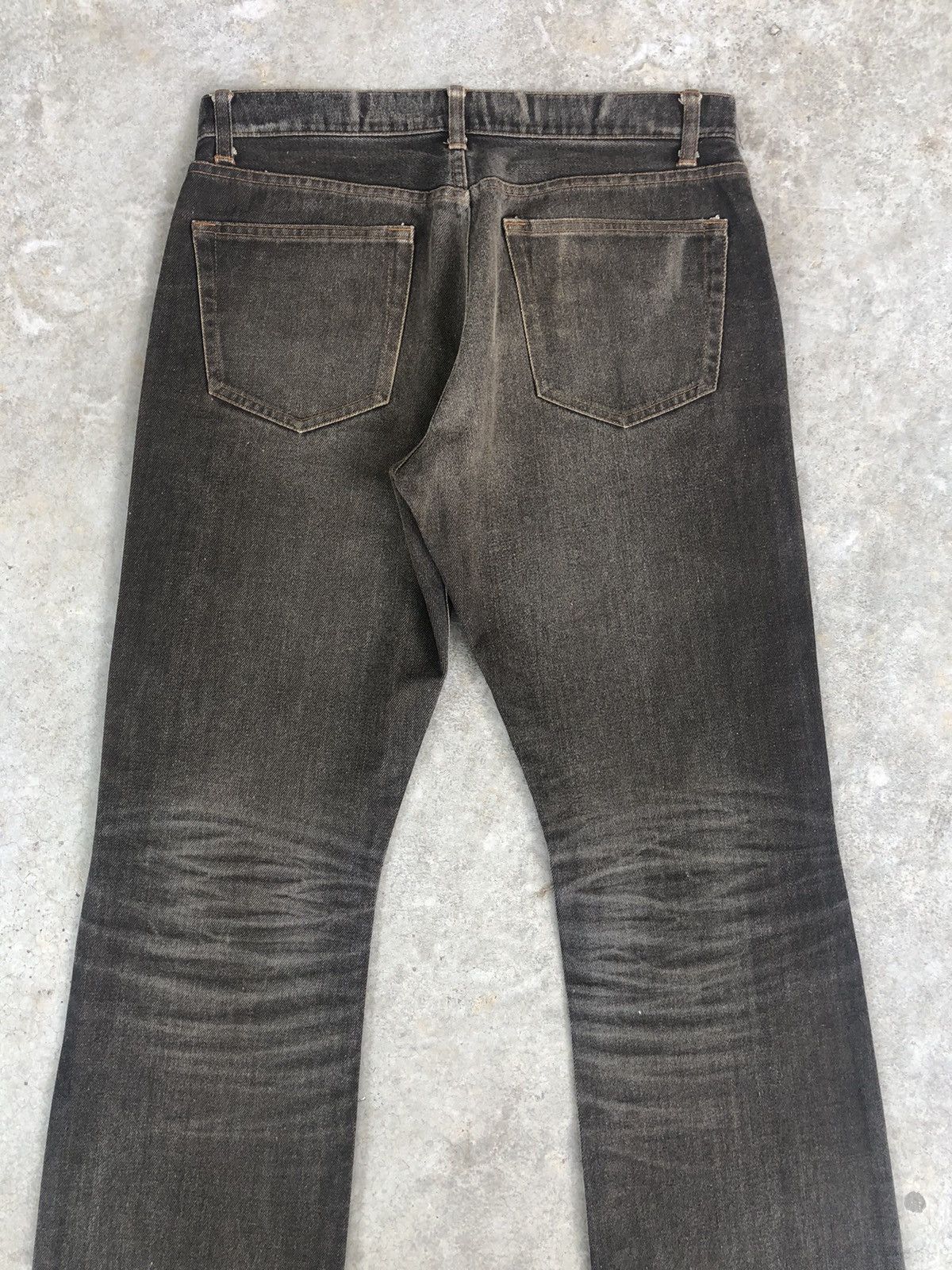 If Six Was Nine Japanese Melrose Flared Jeans Distressed Jeans Size US 32 / EU 48 - 8 Thumbnail