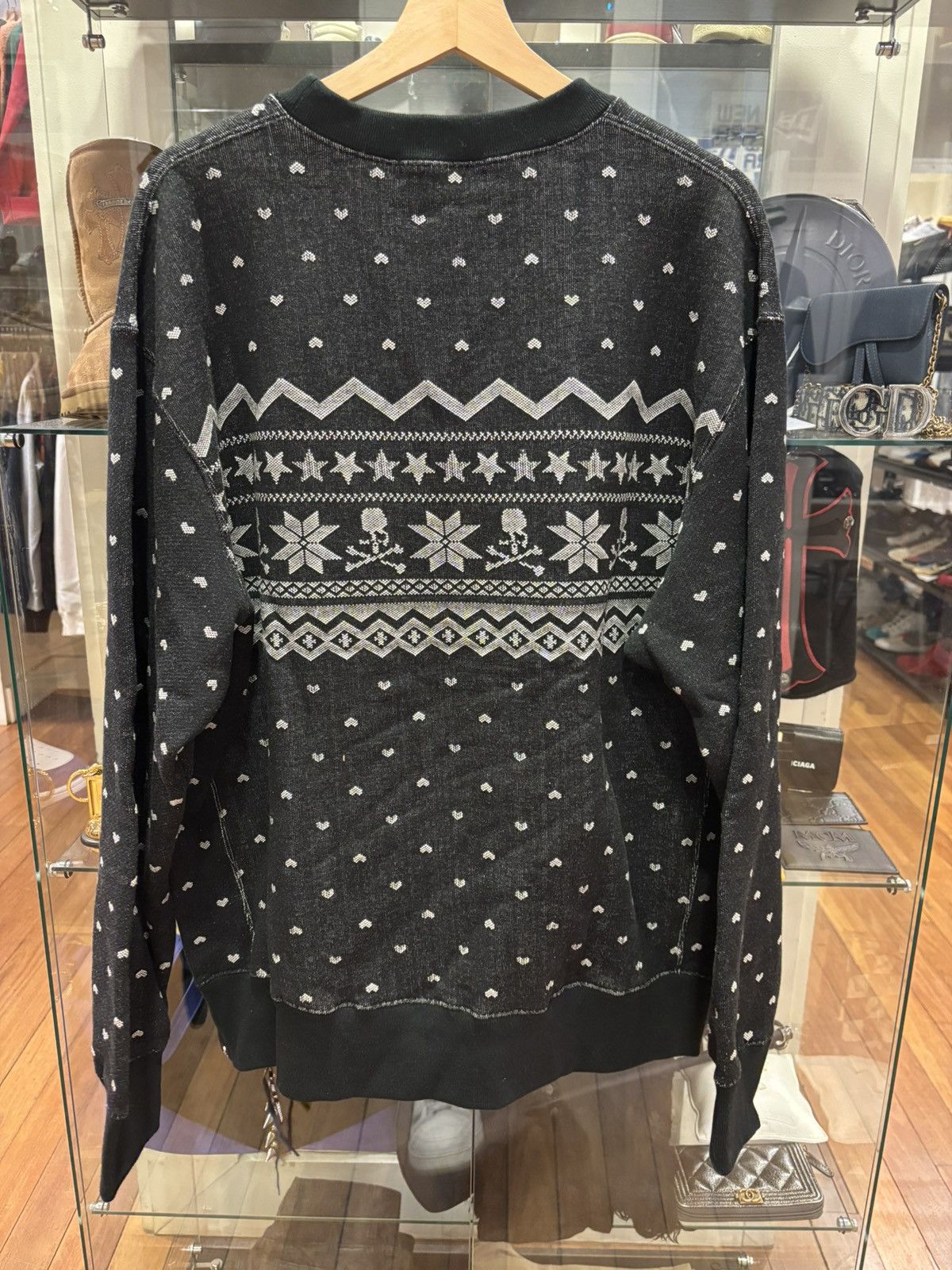 Mastermind Japan Mastermind All Over Knit Sweater Size US XL / EU 56 / 4 - 2 Thumbnail