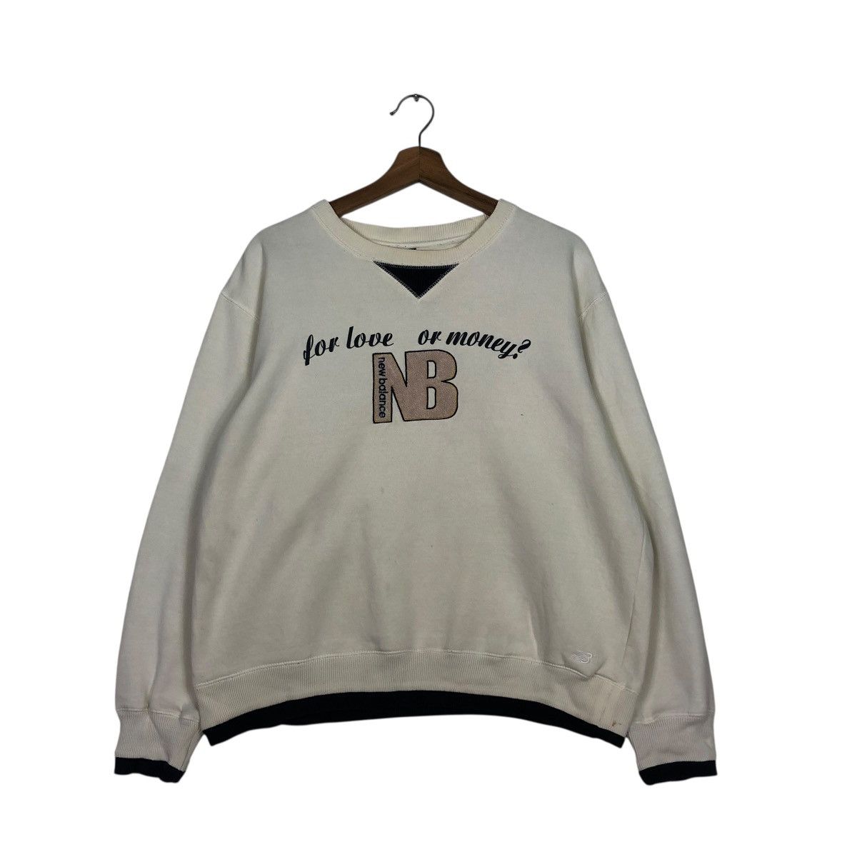 Japanese Brand 🔥VINTAGE SWEATSHIRT NEW BALANCE BIG LOGO Size US M / EU 48-50 / 2 - 3 Thumbnail