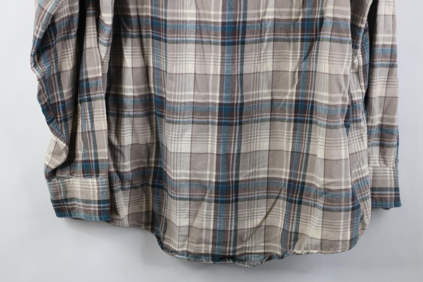 L.L. Bean Vintage 90s LL Bean Flannel Collared Button Down Shirt Plaid Size US L / EU 52-54 / 3 - 11 Thumbnail