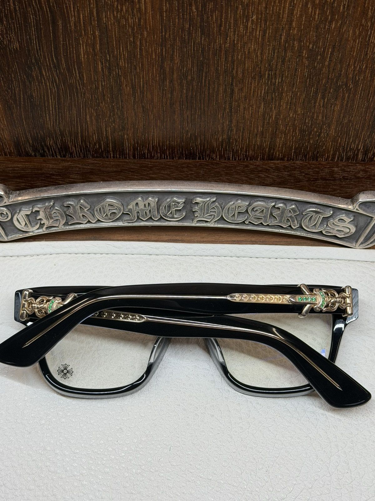 Chrome Hearts Chrome Hearts Vagillionaire II Green Emerald Size ONE SIZE - 2 Thumbnail