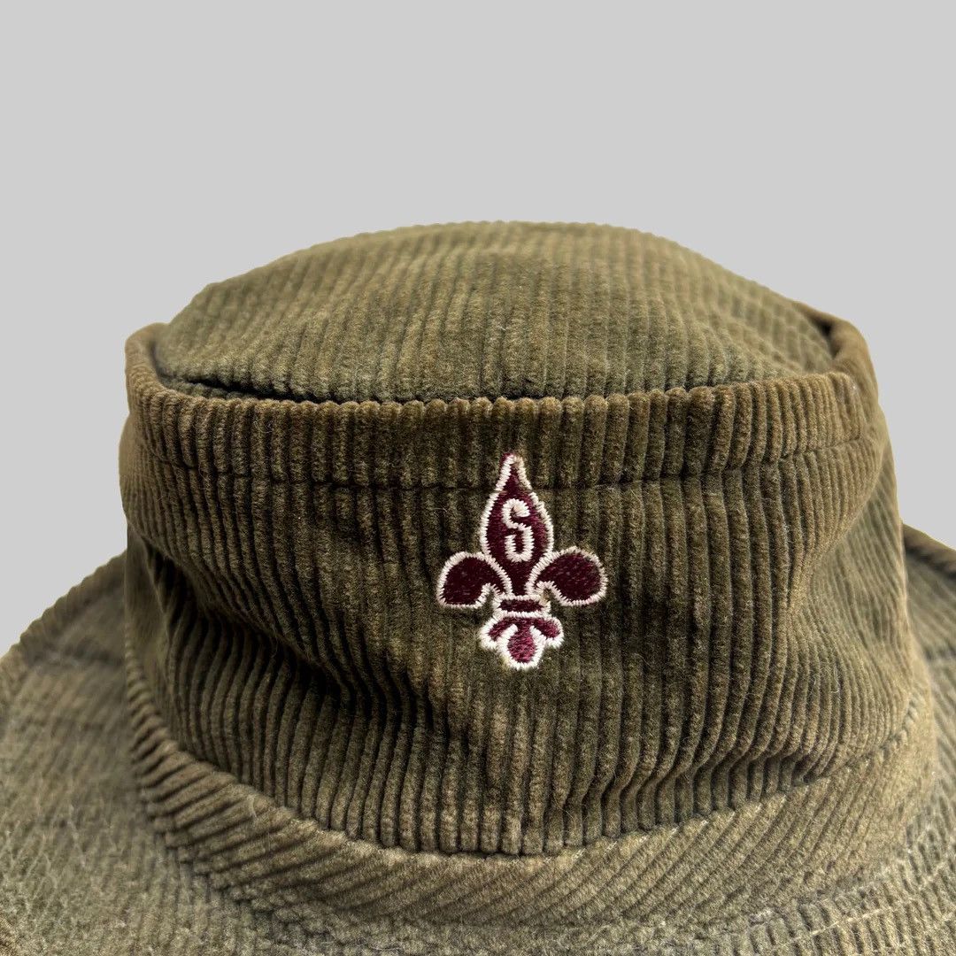 Vintage Stussy 1980 80s Vintage USA Made Logo Corduroy Bucket Hat Size ONE SIZE - 2 Thumbnail