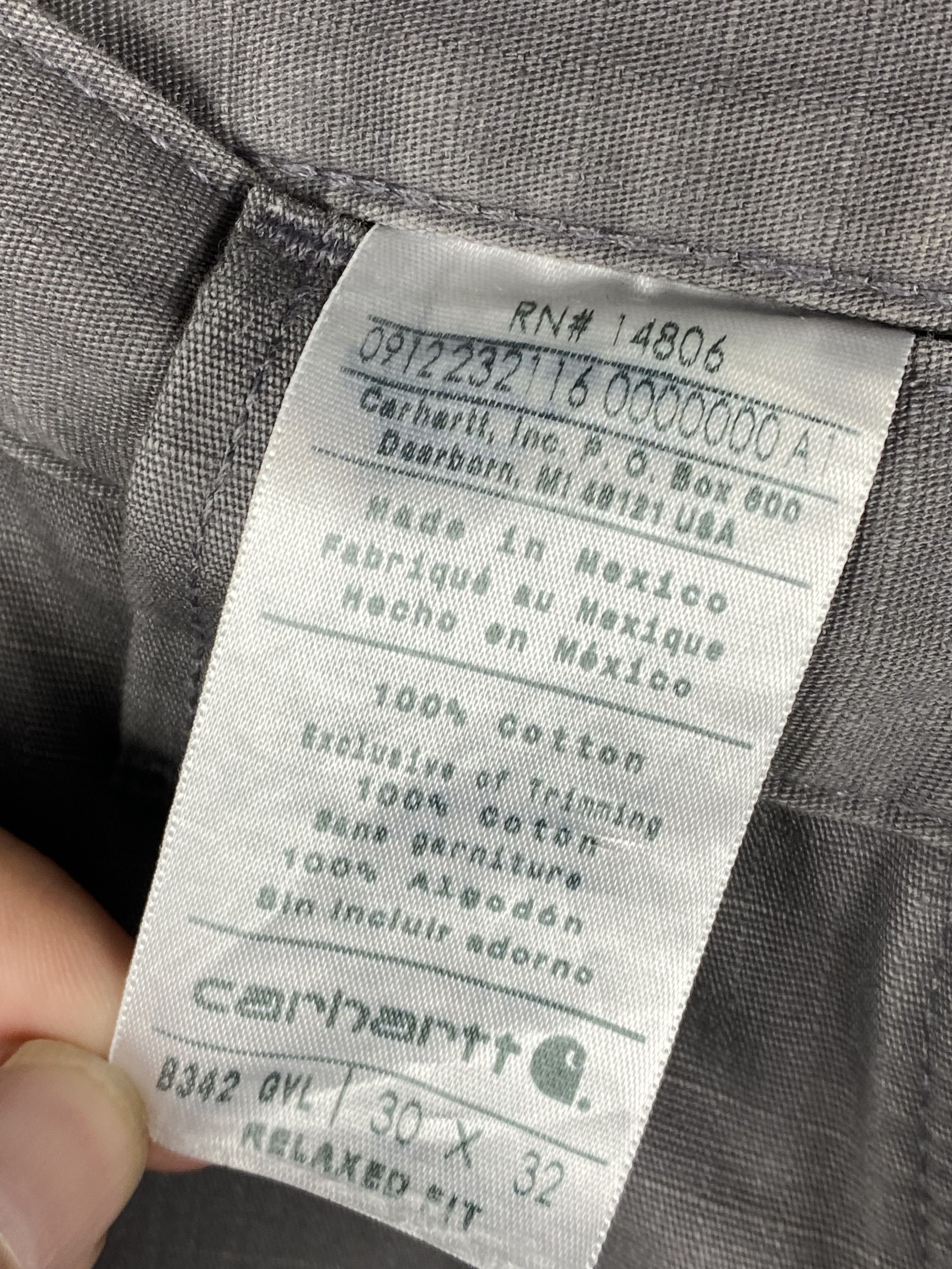 Carhartt × Vintage Vintage Carhartt double Cargo Baggy knee pants workwear Size US 30 / EU 46 - 8 Thumbnail