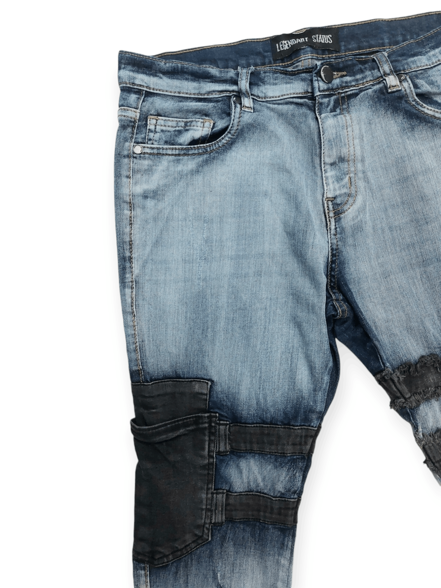 Other Legendary Status Hagi Strip Jeans Size US 30 / EU 46 - 9 Thumbnail