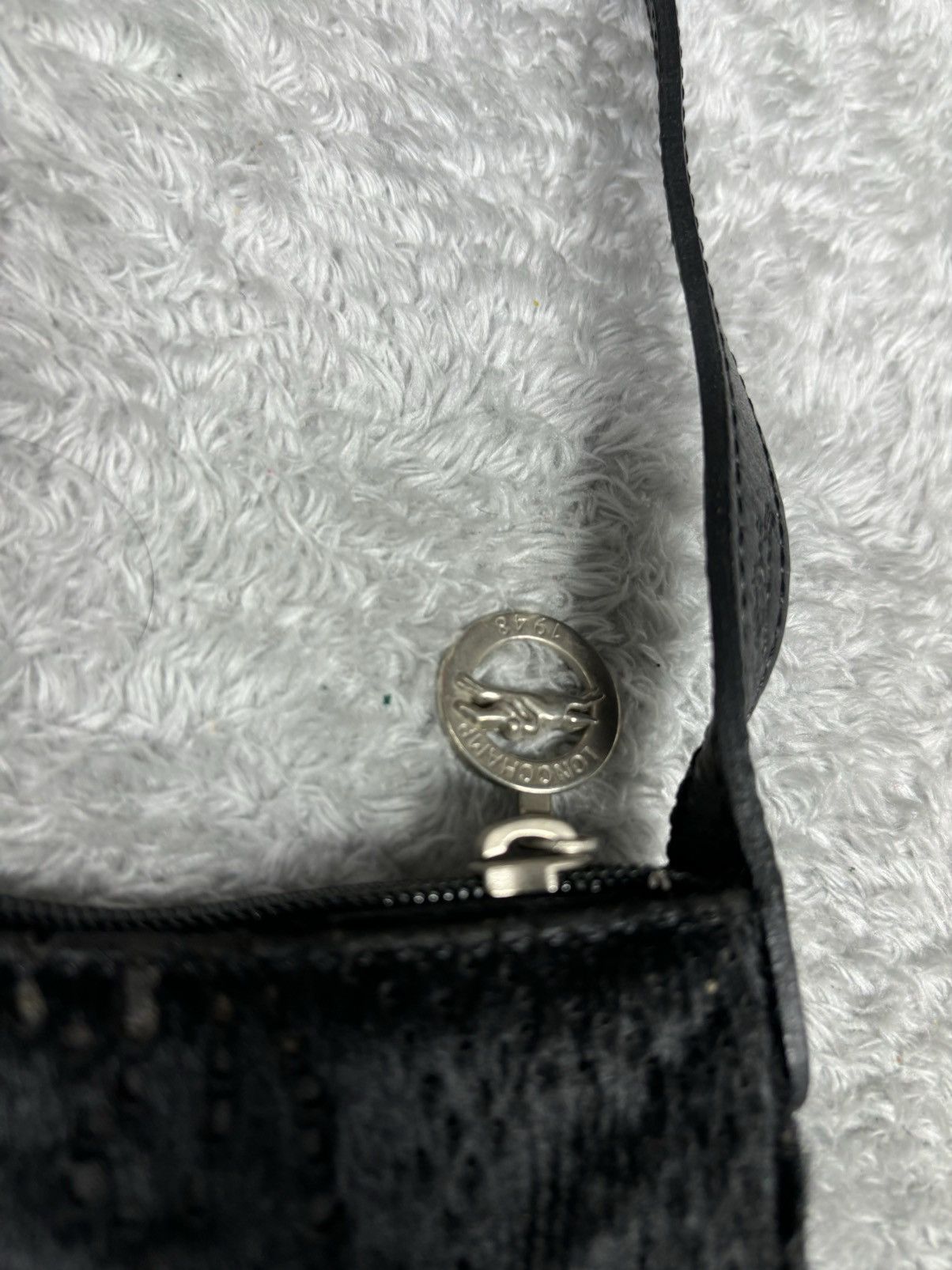 Longchamp Longchamp Mini Shoulder Velvet Bag Size ONE SIZE - 5 Thumbnail