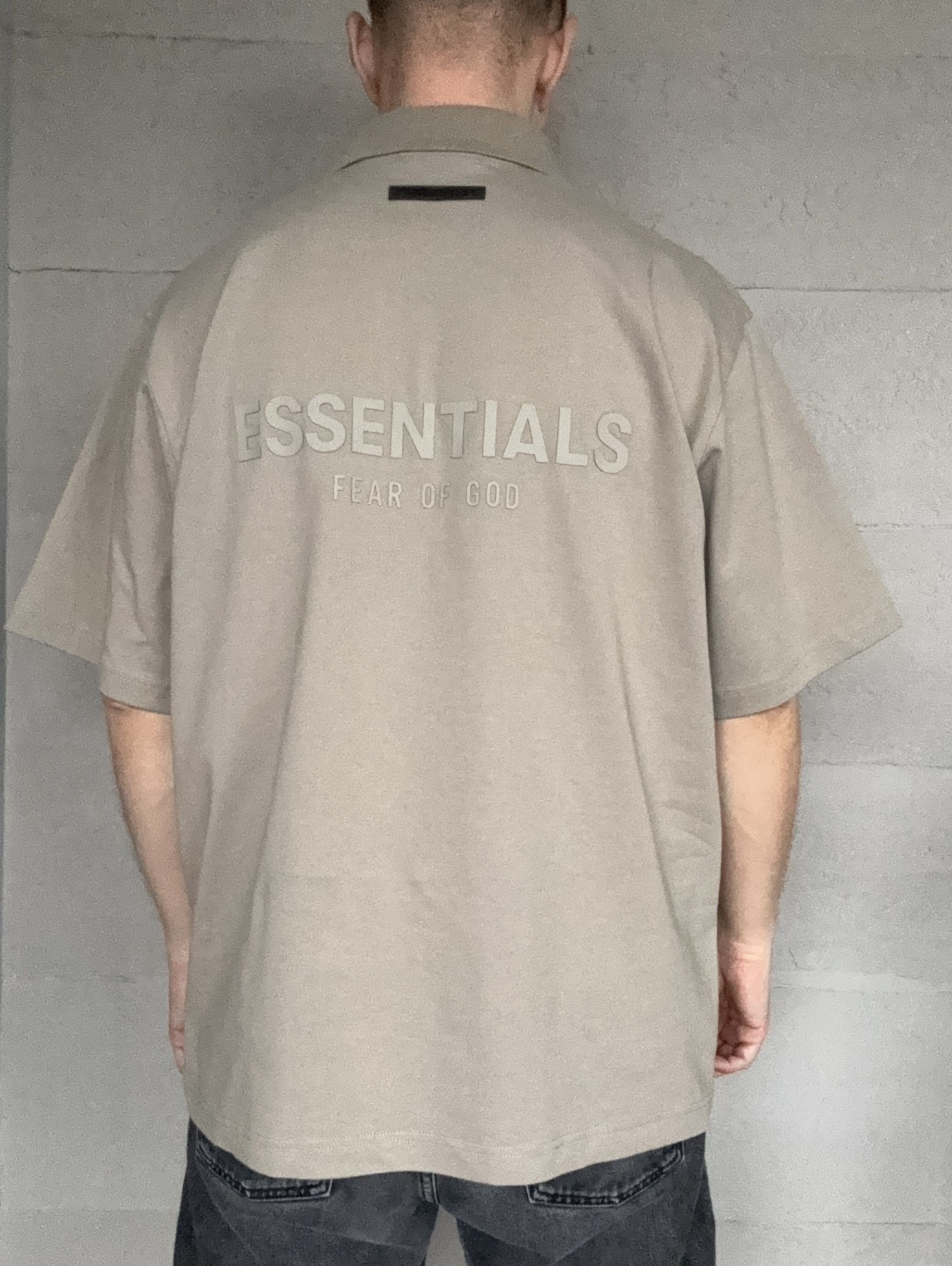 Essentials Fear Of God Essentials Polo Shirt, Moss Size US M / EU 48-50 / 2 - 1 Thumbnail