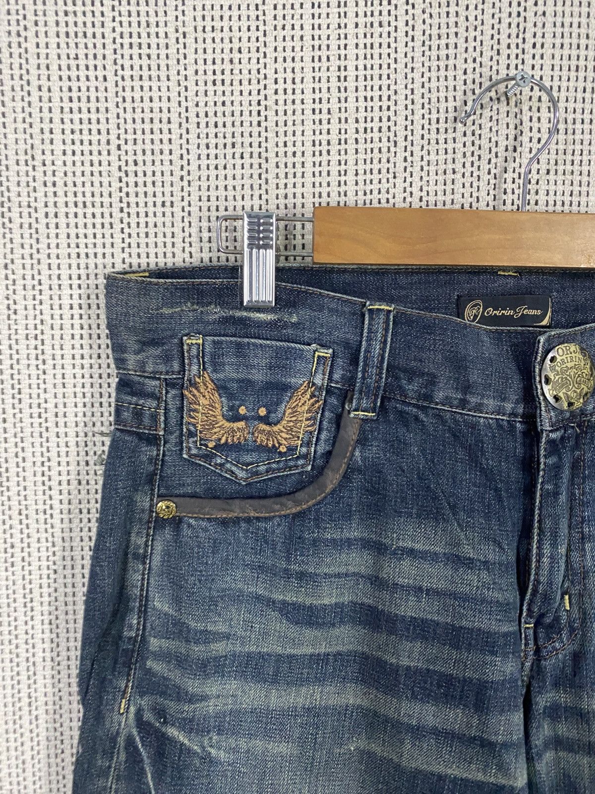 Seditionaries Oririn jeans japanase brand emboidery denim Size US 34 / EU 50 - 10 Thumbnail