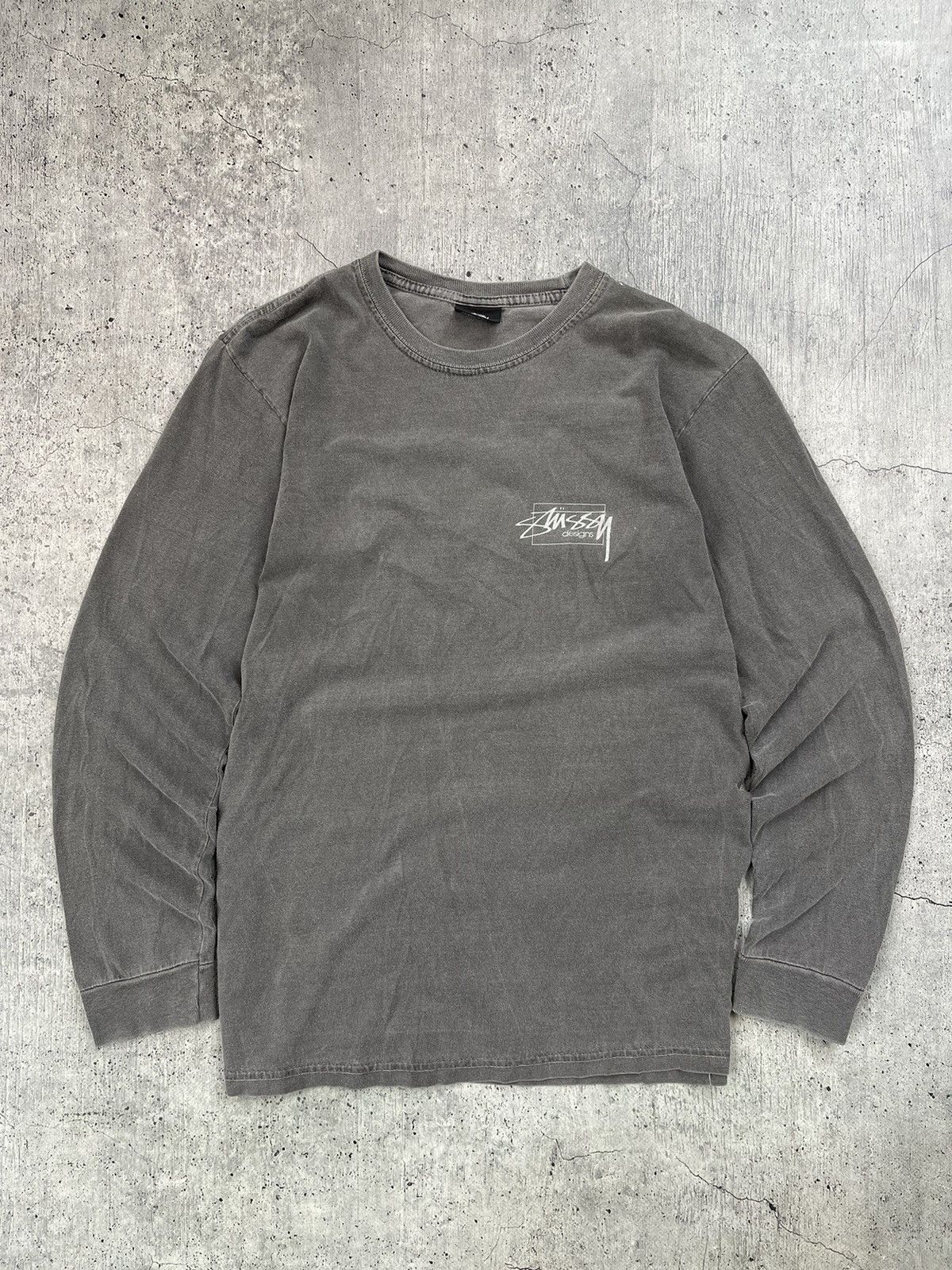 Stussy Stussy Y2K Big Logo Long Sleeve Size US S / EU 44-46 / 1 - 2 Thumbnail