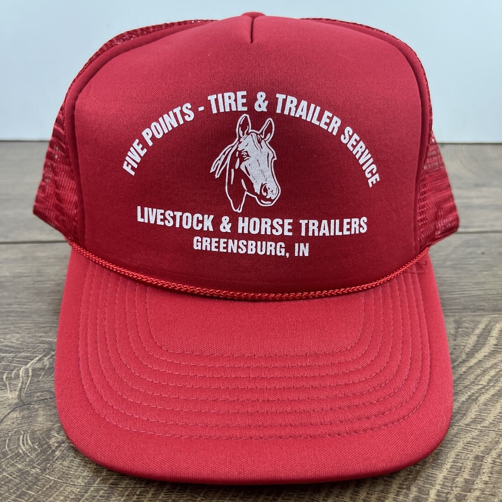 Other Five Points Tire Trailer Hat Livestock Horse Adjustable Hat Size ONE SIZE - 5 Thumbnail