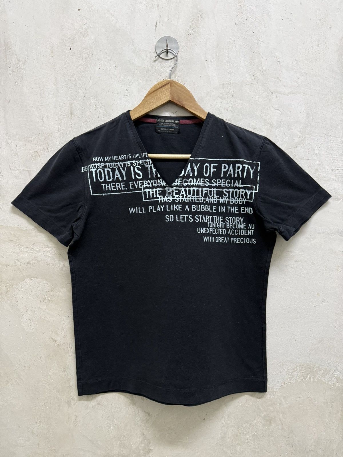 Seditionaries Japan y2k Style Gothic Punk Poem Black Faded TShirt Size US XS / EU 42 / 0 - 1 Thumbnail