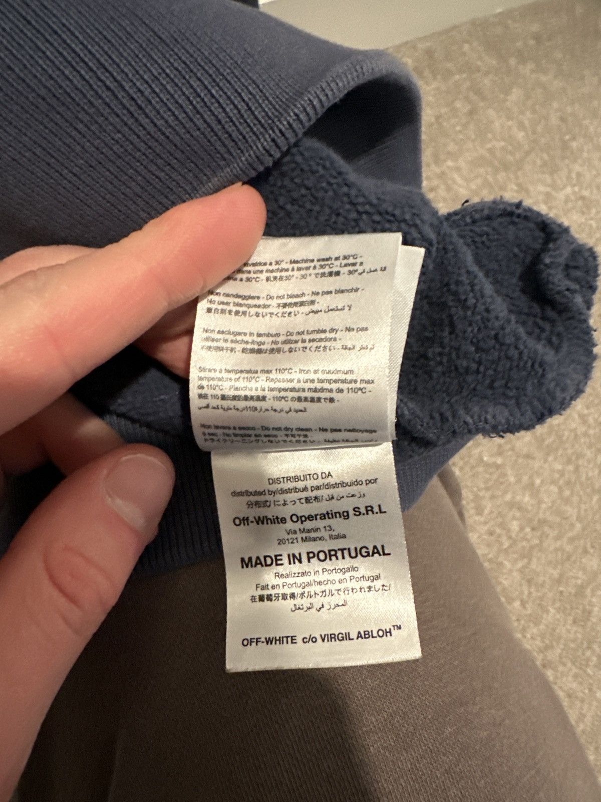 Off-White Tonal Sweatshirt Size US M / EU 48-50 / 2 - 8 Thumbnail