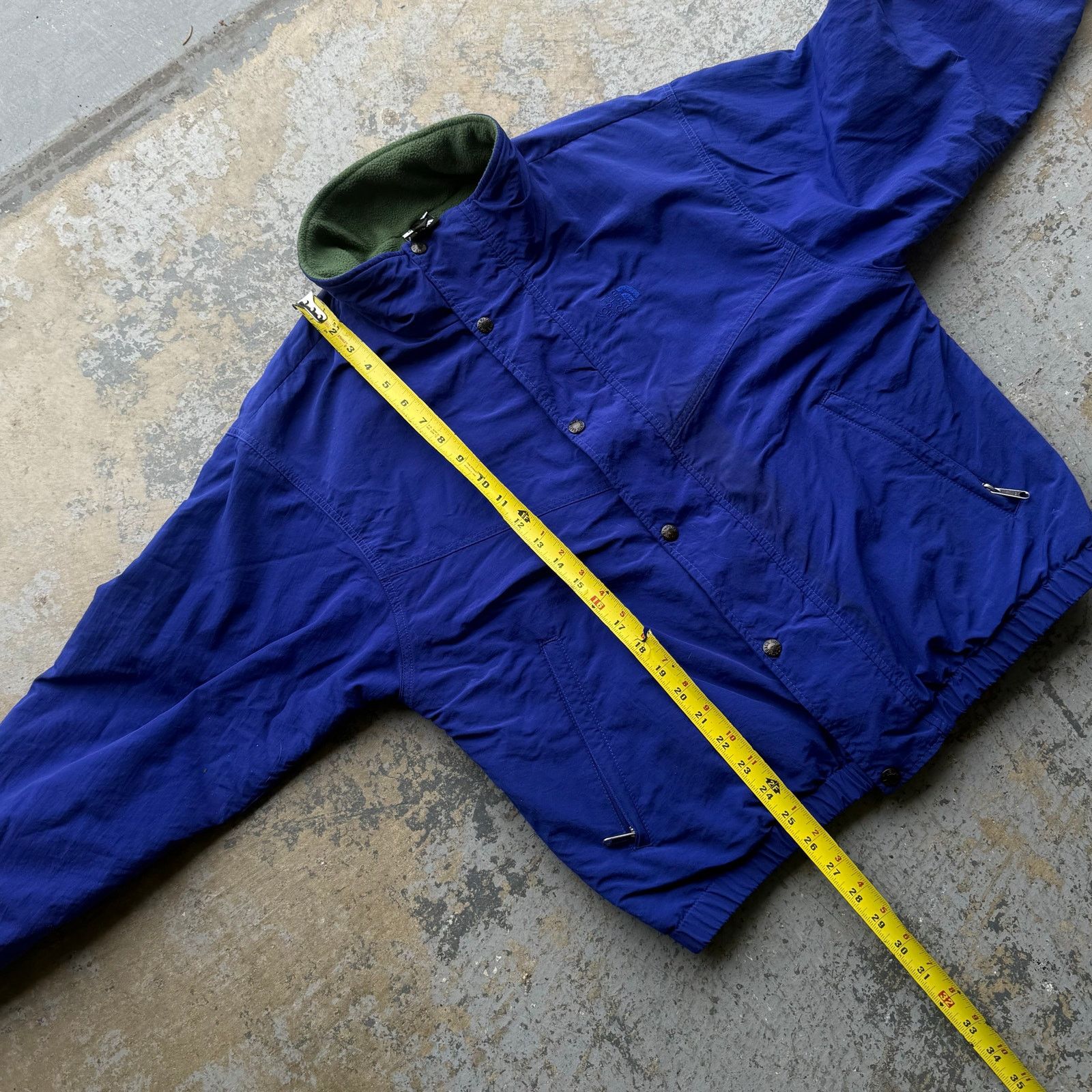 The North Face vtg The North Face Blue Soft Shell Jacket Sz M Made In USA Size US M / EU 48-50 / 2 - 10 Thumbnail