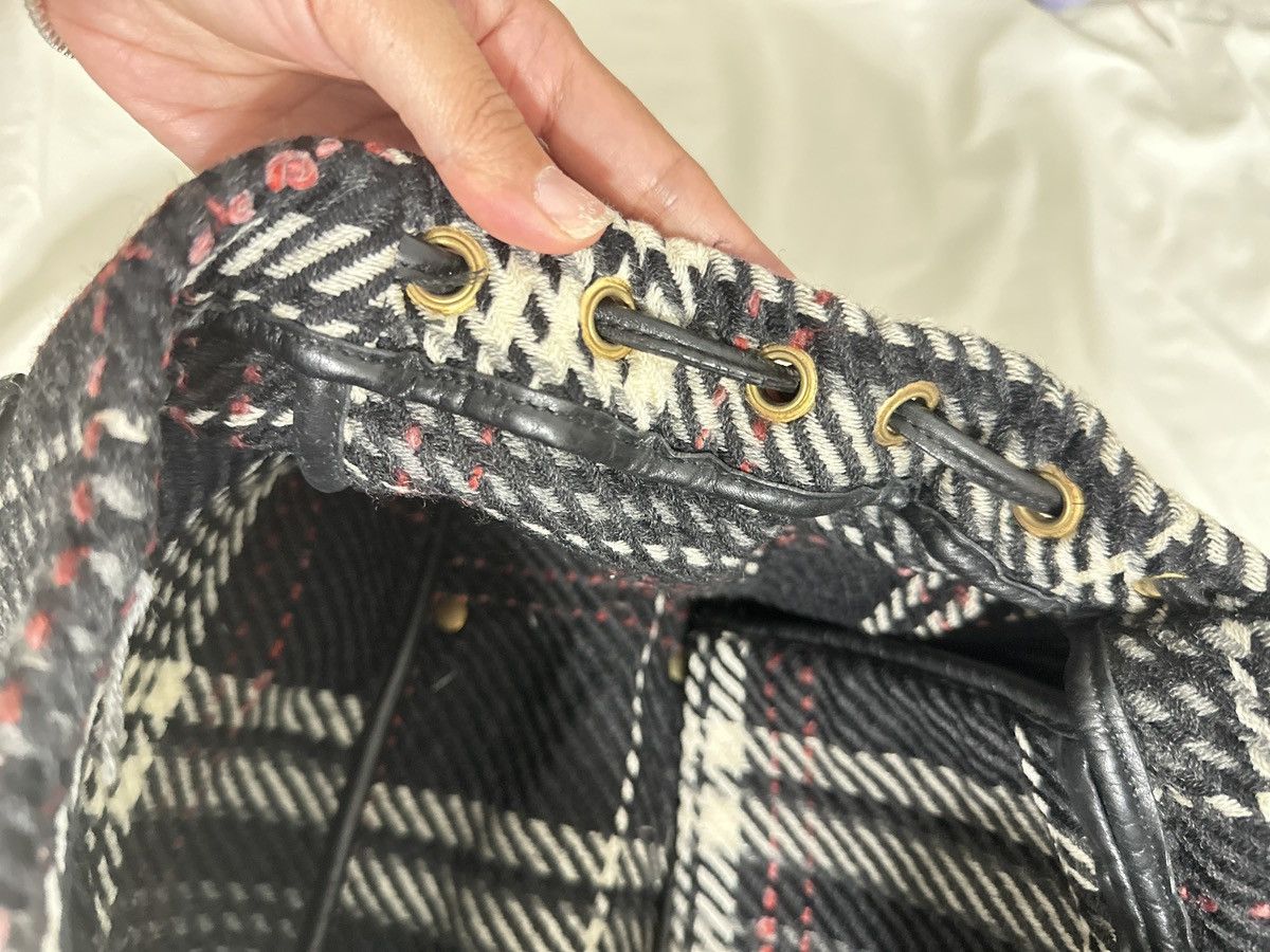Salvatore Ferragamo Salvatore Ferragamo Wool Plaid Exterior Bags & Handbags L Size ONE SIZE - 10 Thumbnail