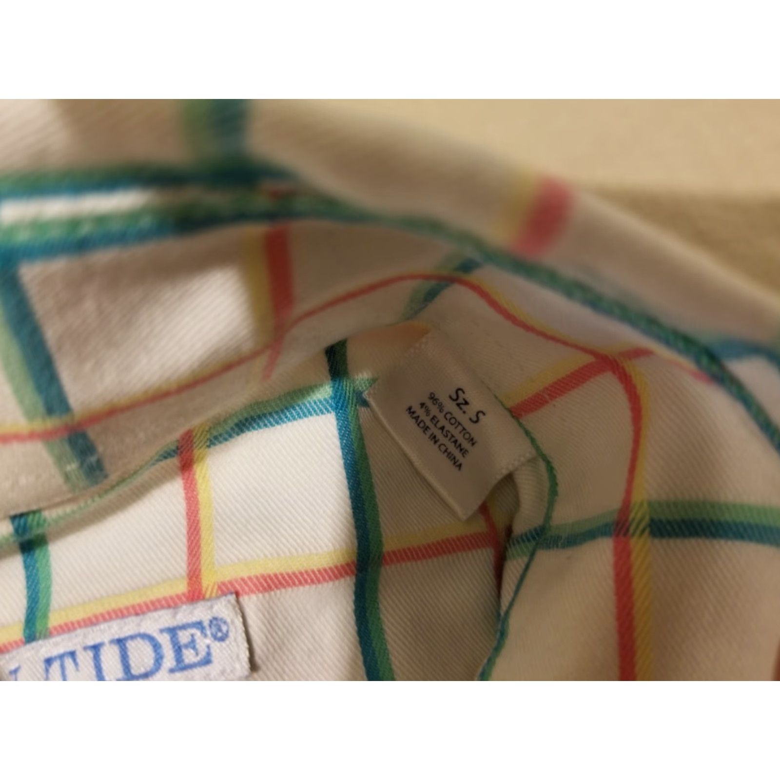 Southern Tide Southern Tide Mens Dress Shirt Button-Up Cotton White S Small Long Sleeve Mens Shirt Size 36R - 7 Thumbnail