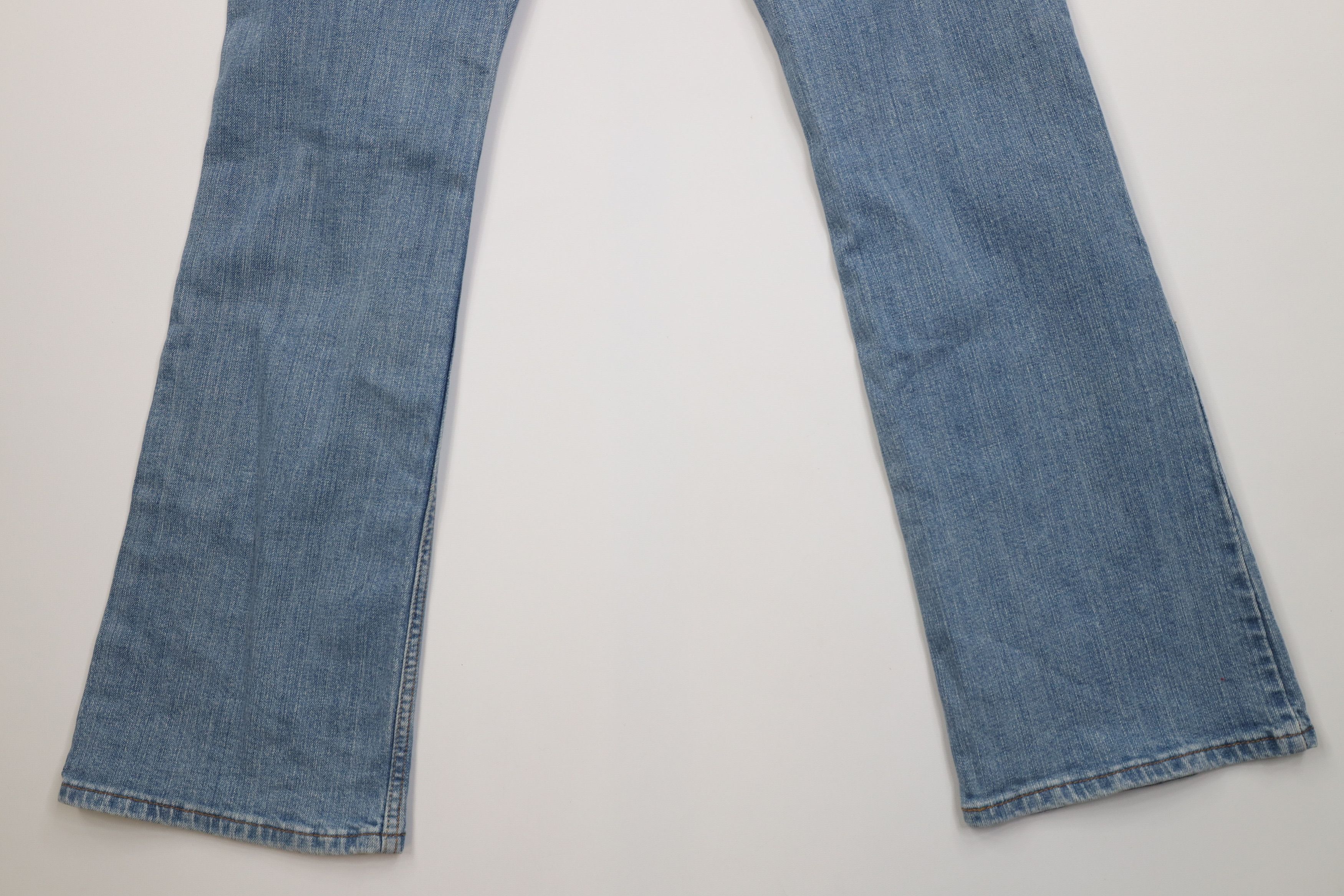 Levi's Vintage Y2K Levis 524 Superlow Babydoll Flared Denim Jeans Size 32" / US 10 / IT 46 - 12 Thumbnail