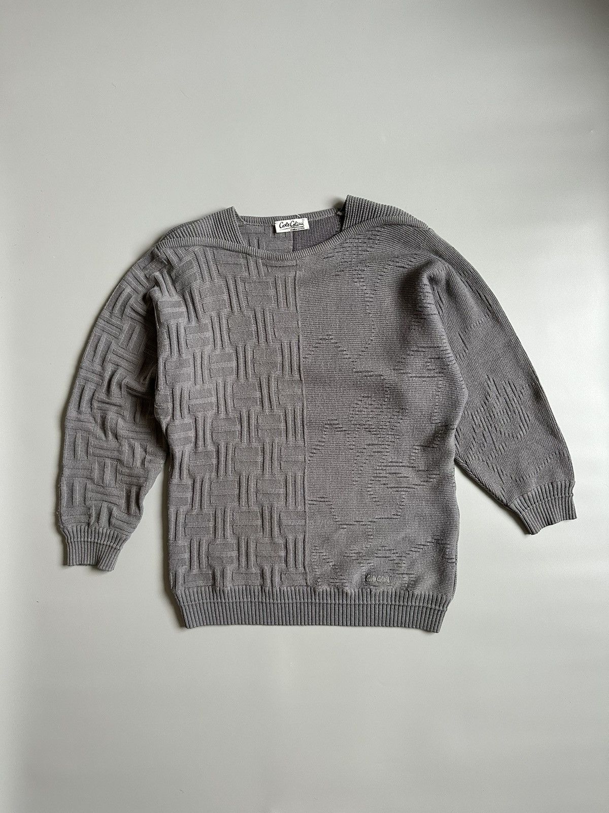 Vintage Vintage Carlo Colucci Knit Sweater Pullover Wool Size 54 Size US L / EU 52-54 / 3 - 1 Thumbnail