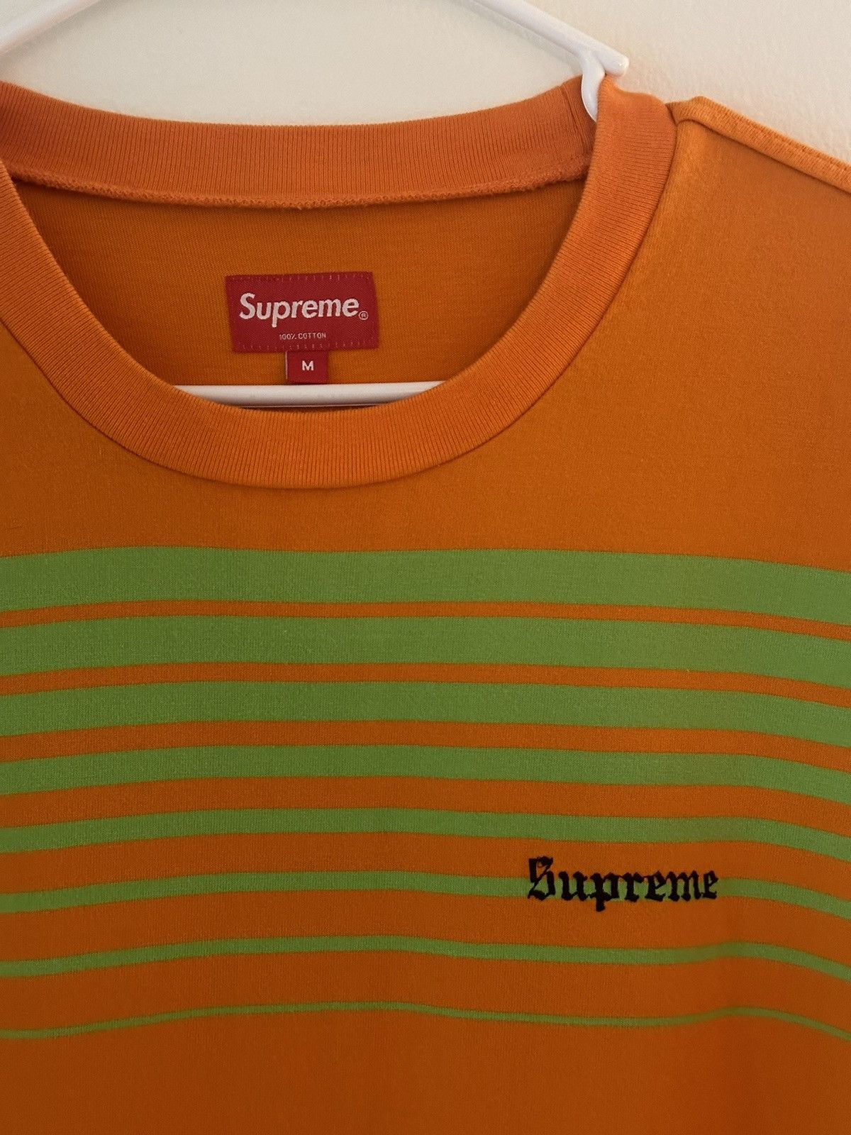 Supreme Supreme Fade Stripe L/S Top Tee Size US M / EU 48-50 / 2 - 2 Thumbnail