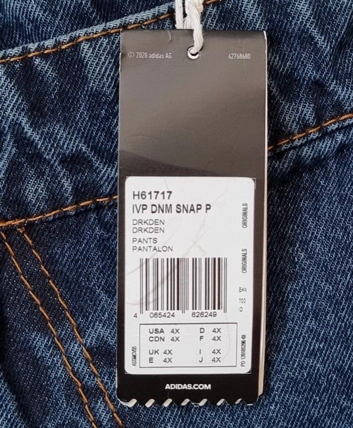 Adidas × If Six Was Nine Final Drop! adidas x Ivy Park Denim Wide-Leg Snap Pants Size US 36 / EU 52 - 10 Thumbnail