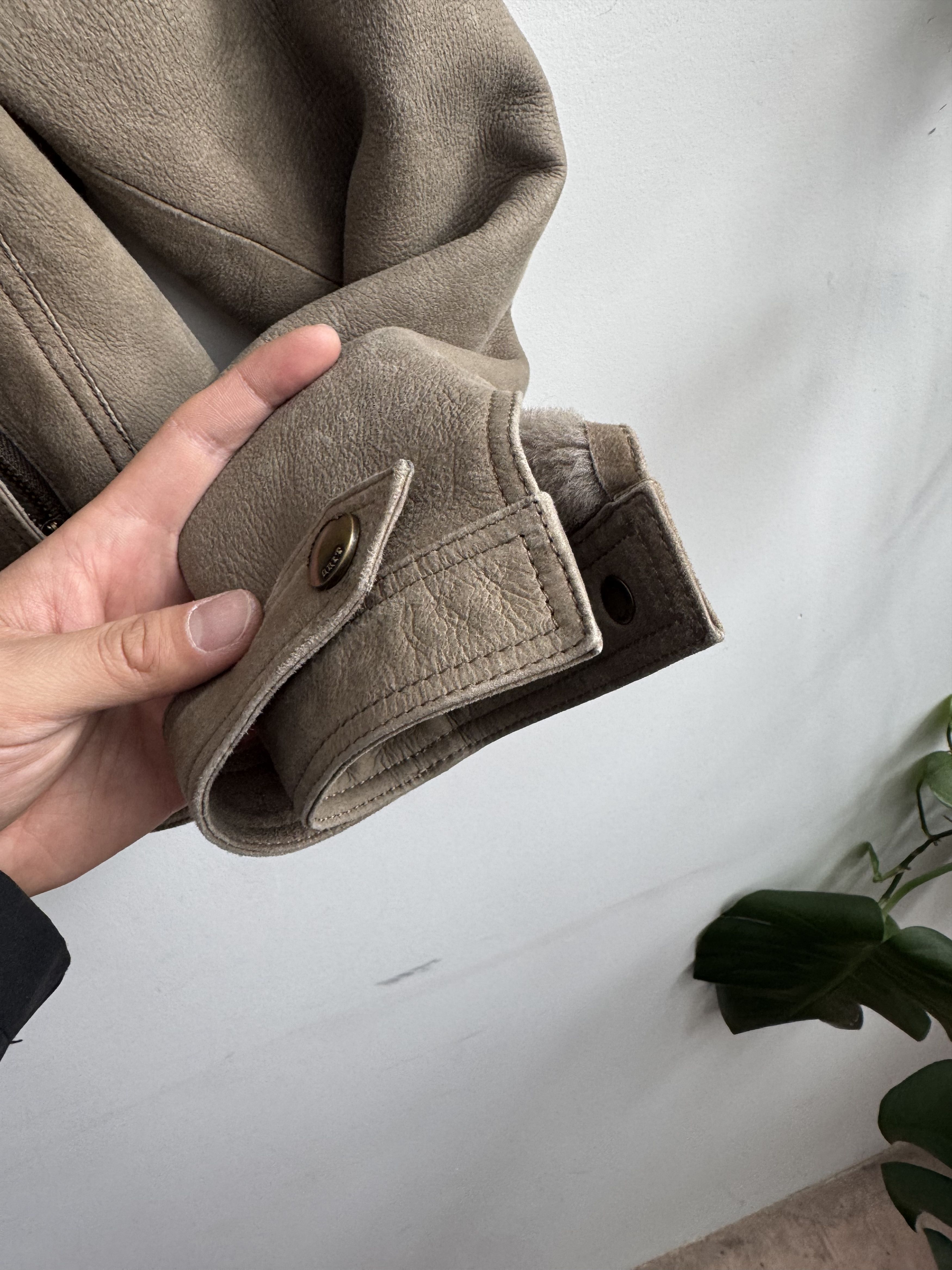 Burberry Burberry Shearling Leather Jacket Size US8 Eur 42 Size M / US 6-8 / IT 42-44 - 6 Thumbnail