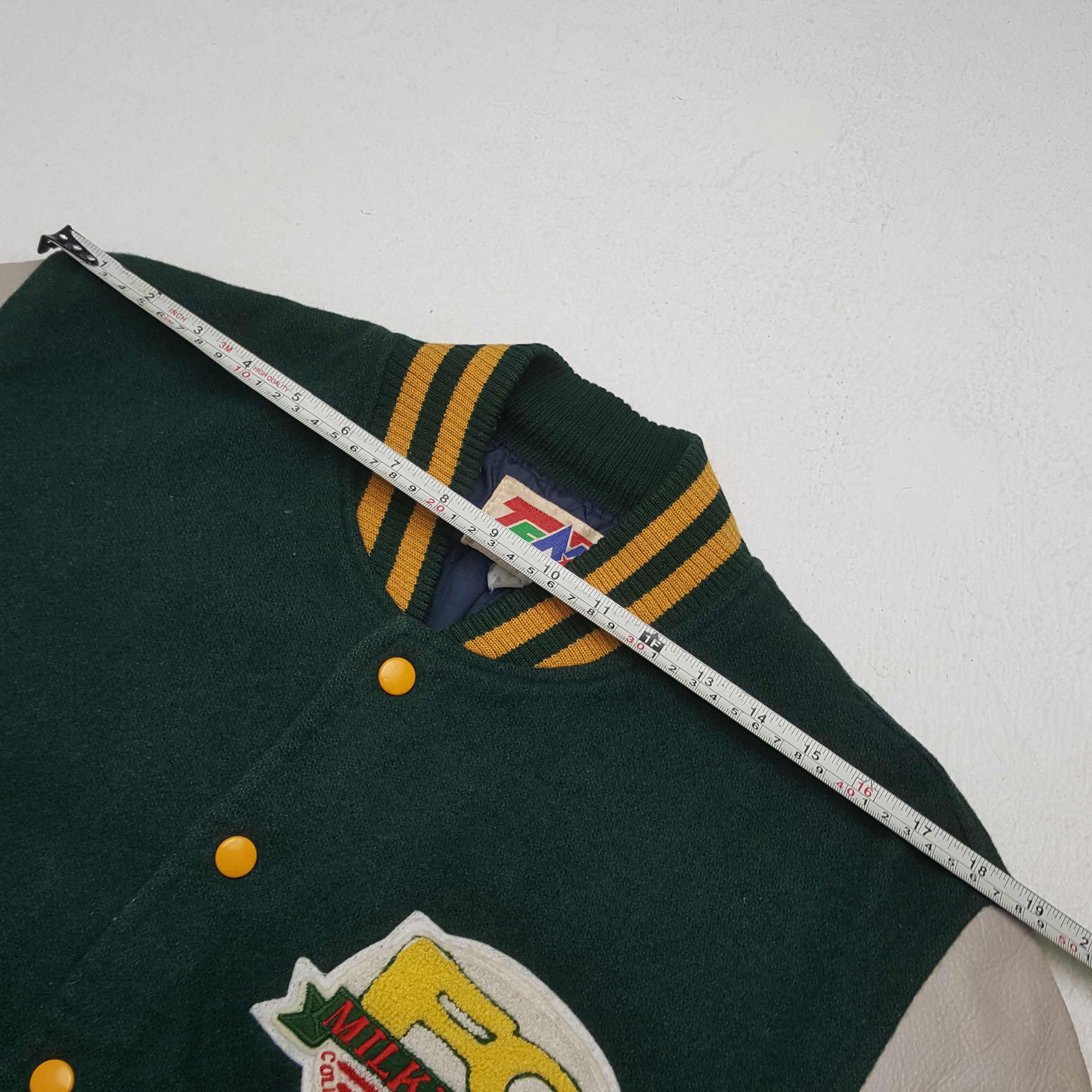Vintage Football Club MILKY WAY Varsity Jacket C291N23 Size US M / EU 48-50 / 2 - 6 Thumbnail