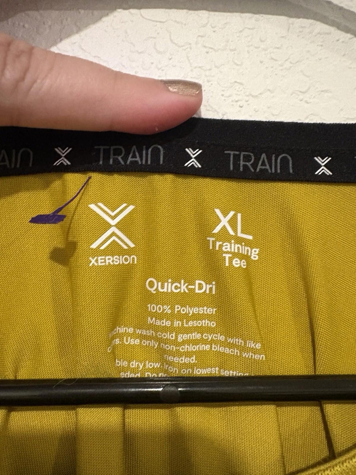 Other Xersion Yellow Workout Athletic Long Sleeve Shirt Men’s XL Size US XL / EU 56 / 4 - 3 Thumbnail