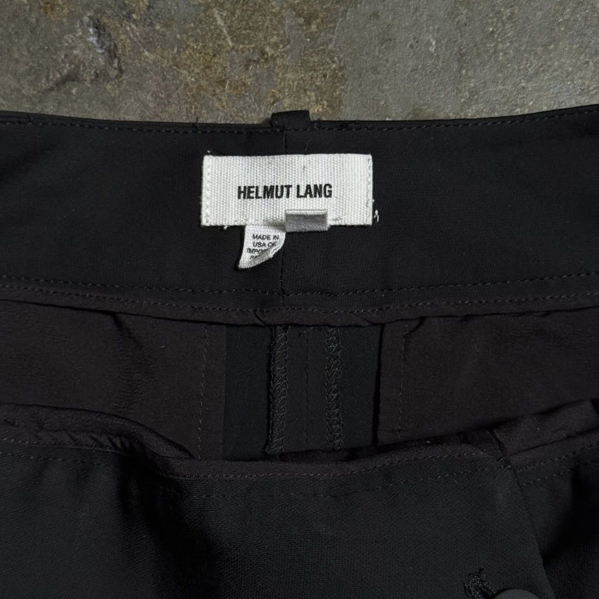 Helmut Lang HELMUT LANG SHORTS - BLACK - 0 Size 25" / US 0 / IT 36 - 3 Thumbnail