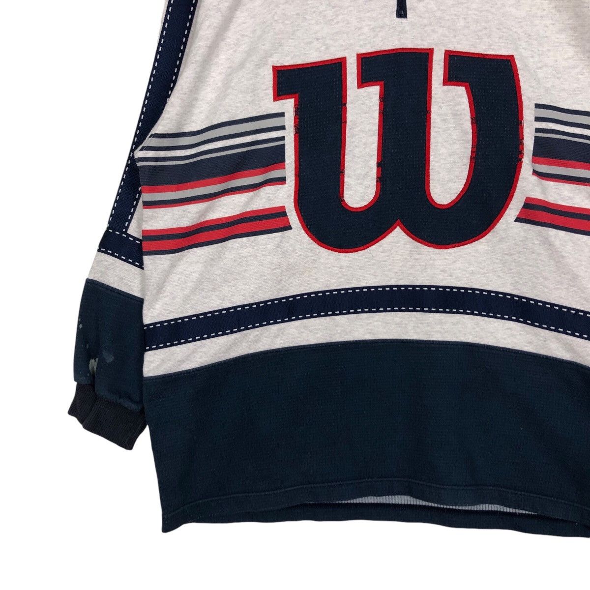 Japanese Brand × Vintage × Wilson Vintage Wilson Sweatshirt Big Logo Spell Out Streetwear Size US M / EU 48-50 / 2 - 3 Thumbnail