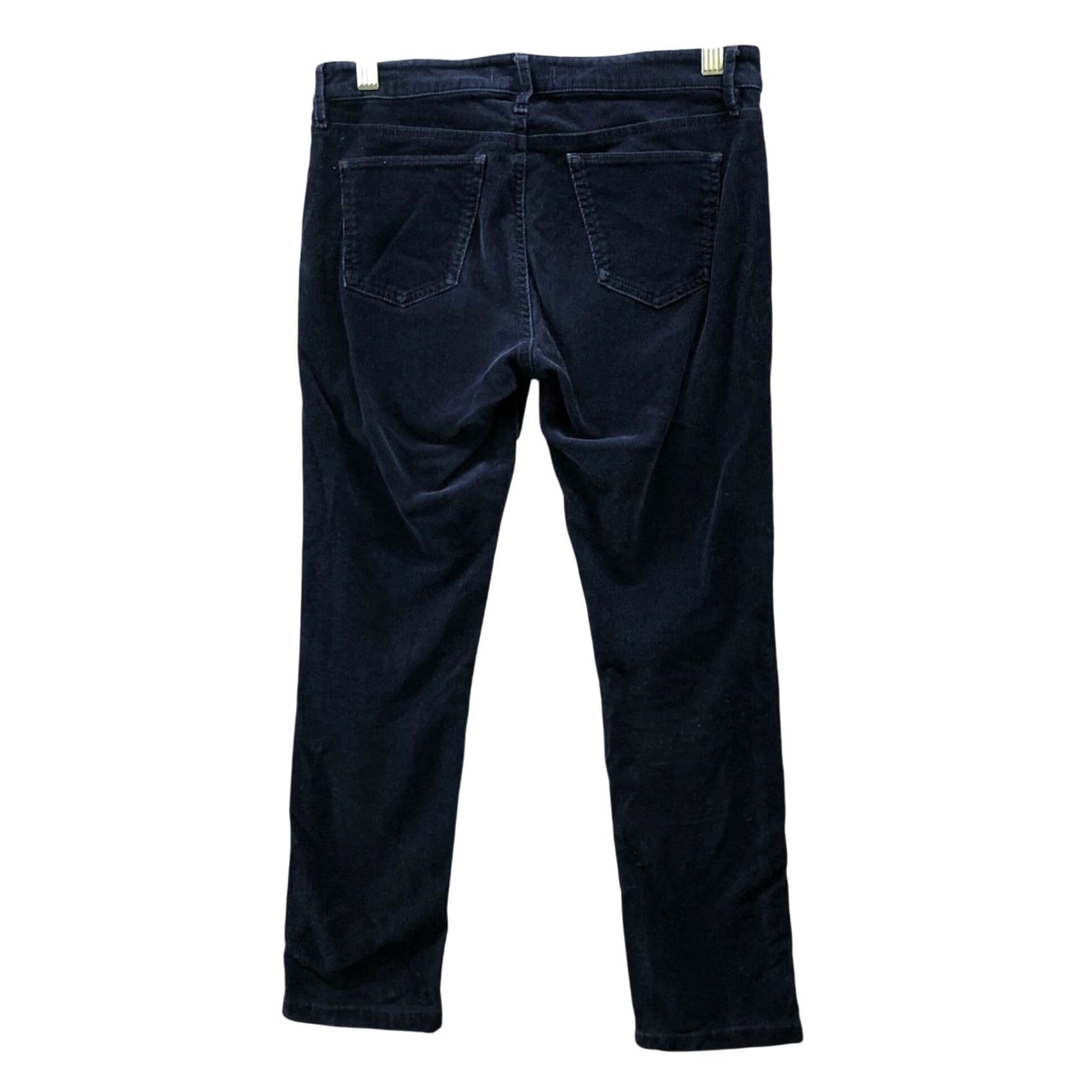 Uniqlo Uniqlo Heattech Corduroy Pants Womens XS Navy Blue Skinny Low Rise Stretch | Pants | Women | XS | Blue Size 42" / US 20 - 2 Thumbnail