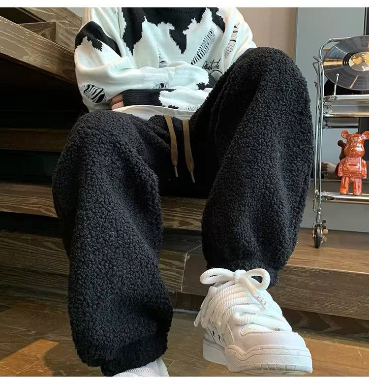 Japanese Brand × Vintage men's winter retro vegetable wool pants Size US 35 - 1 Thumbnail