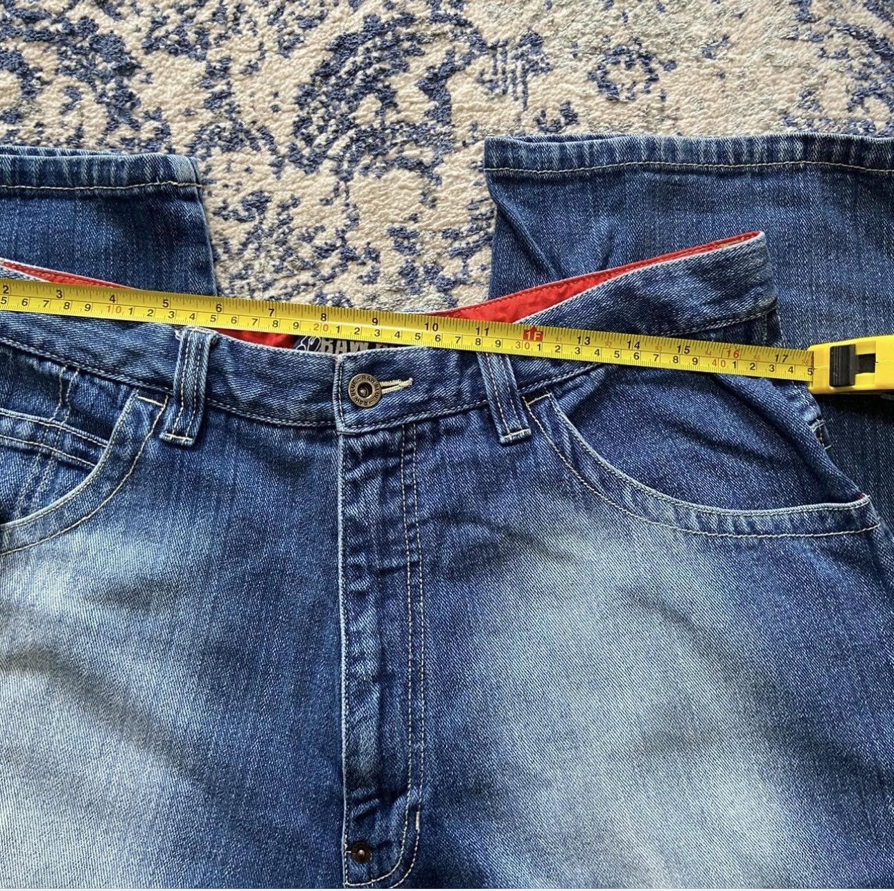 Other Raw blue denim jeans Size US 36 / EU 52 - 7 Thumbnail
