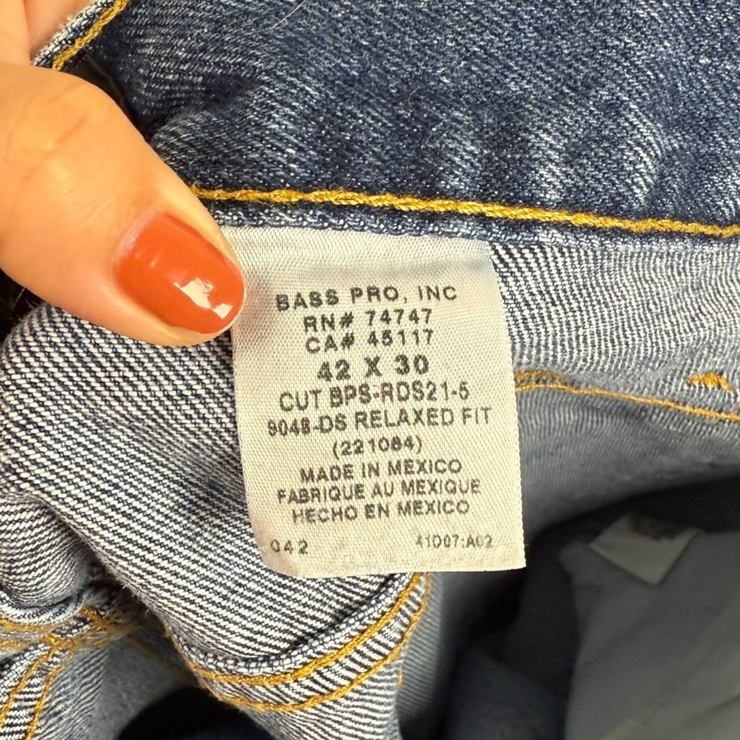 Rustler Rustler and Red Head 2 Work Jeans Men's 42x30 Fair Condition Size US 42 / EU 58 - 6 Thumbnail