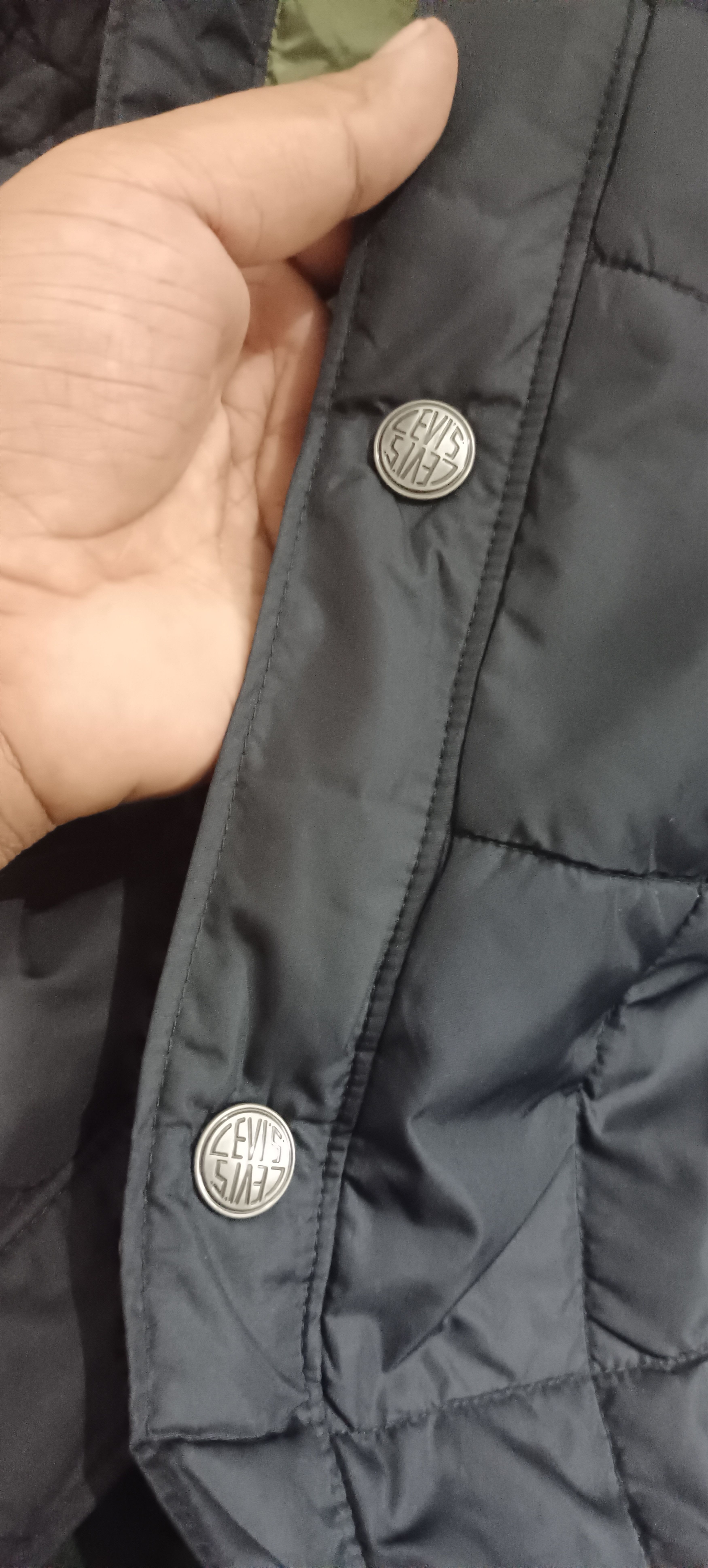 Levi's LEVI'S MEN BARSTOW PACKABLE QUILTED OVERSHIRT JACKET COAT Size US M / EU 48-50 / 2 - 16 Thumbnail