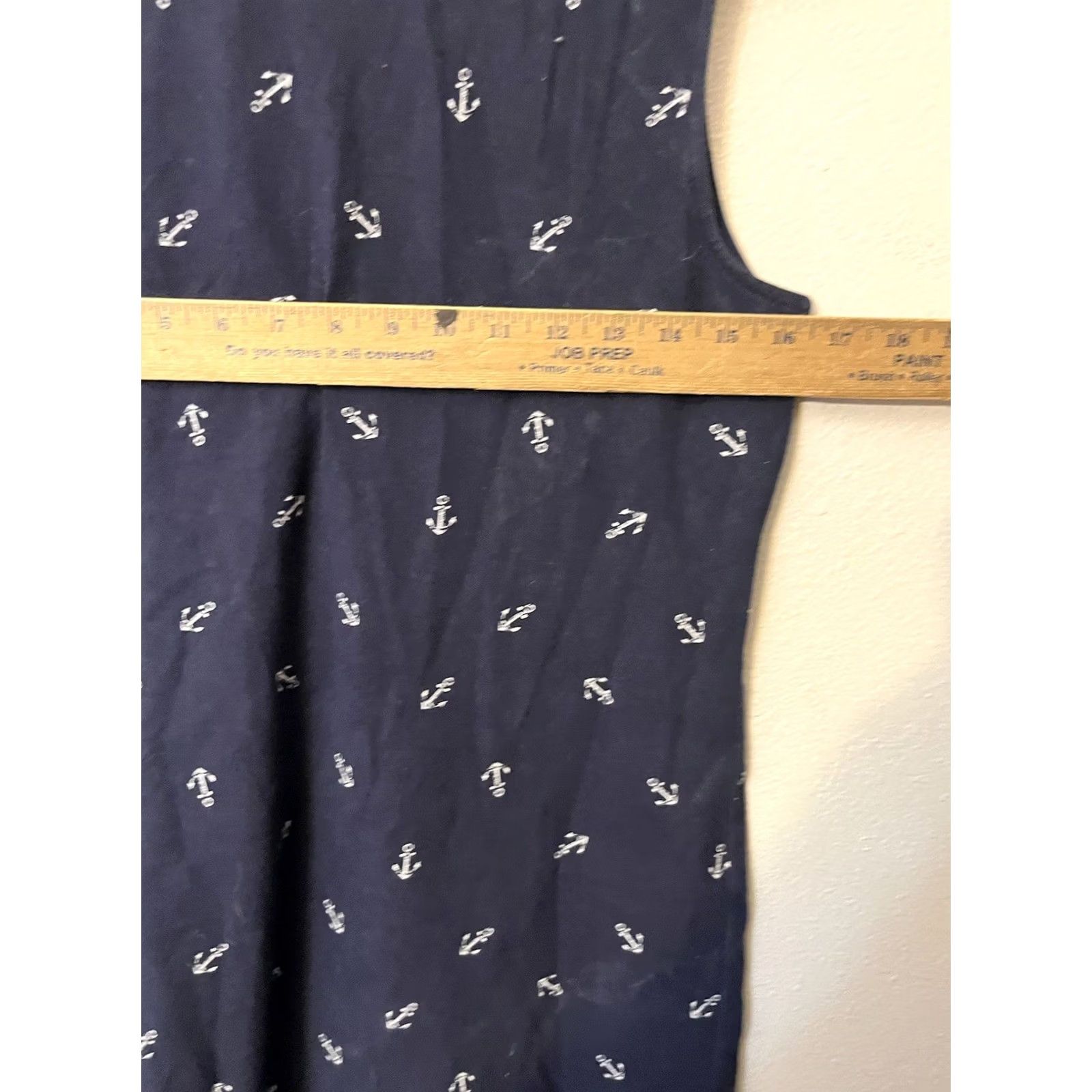 Croft & Barrow Croft & Barrow Shirt Dress Women’s XS Navy Blue Anchors Cotton Casual Polo Size XS / US 0-2 / IT 36-38 - 4 Thumbnail
