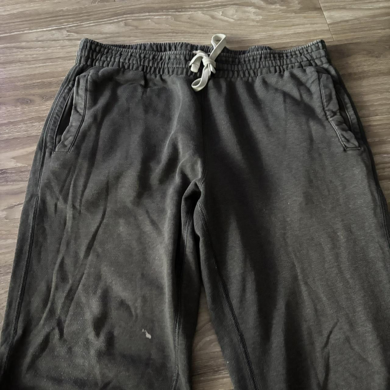 Vintage Crazy Vintage Y2K/2000s Baggy Faded Grey Skater Sweatpants! Size L Size US 36 / EU 52 - 4 Thumbnail