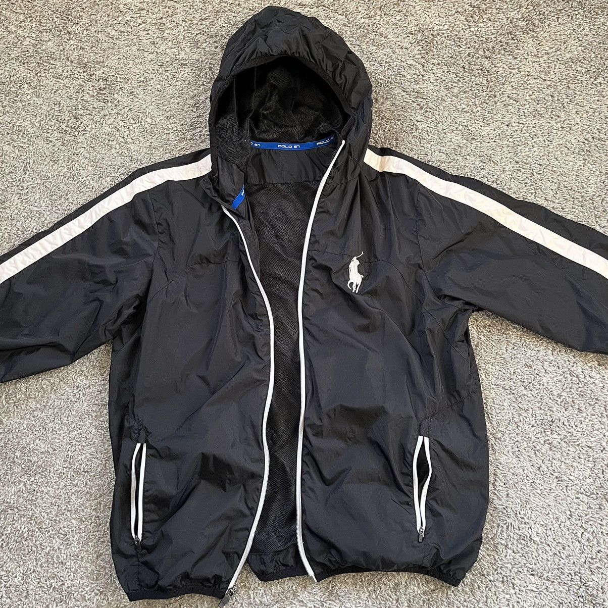Polo Ralph Lauren 🔴Polo Ralph Lauren Jacket Size Medium Black Windbreaker Size US M / EU 48-50 / 2 - 13 Thumbnail