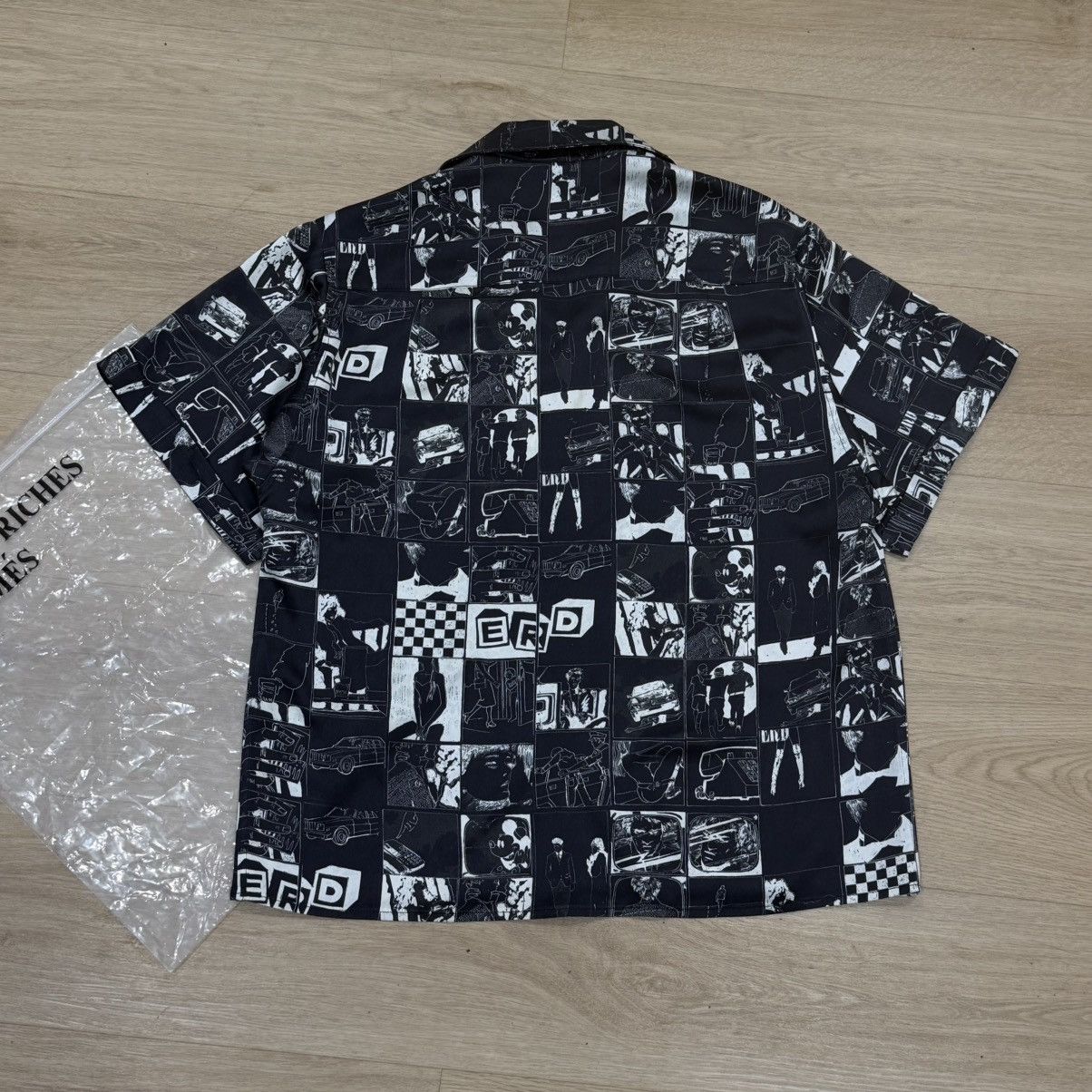 Enfants Riches Deprimes Enfants Riches Deprimes Black Silk Button Up Size US L / EU 52-54 / 3 - 2 Thumbnail