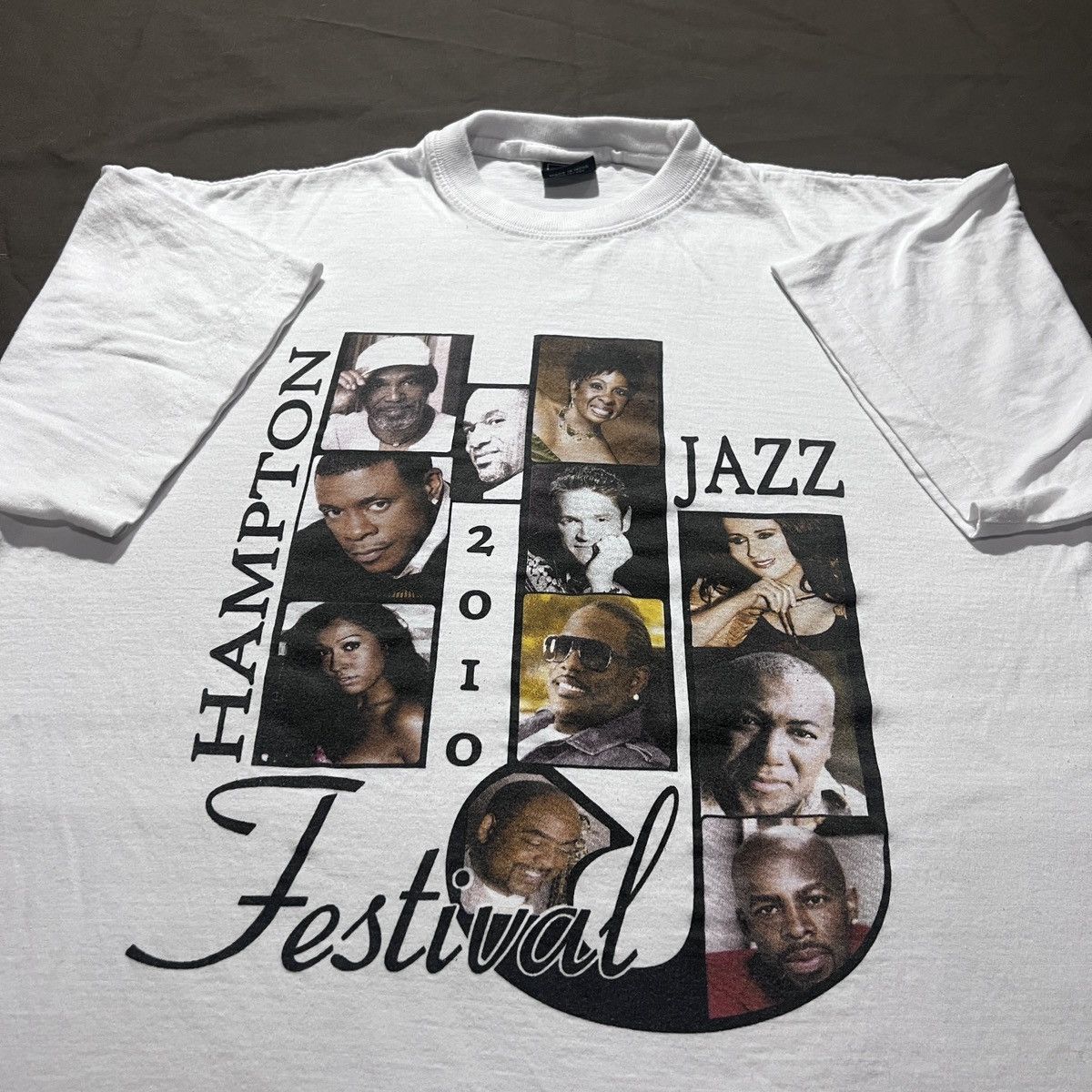 Rap Tees VTG Y2K JAZZ FEST maze featuring frankie beverly hiphop R&B Size US XL / EU 56 / 4 - 1 Thumbnail