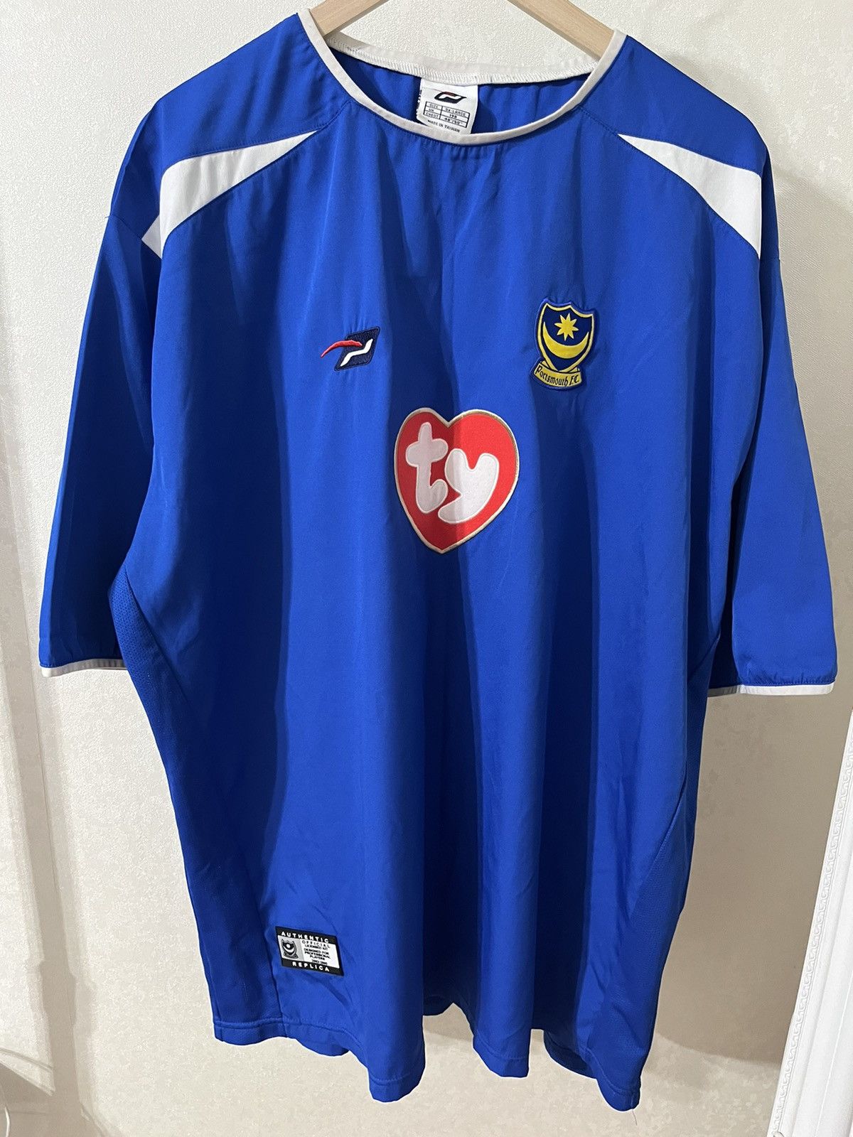Other Patrick FC Portsmouth 02/04 Home Jersey Size US XXL / EU 58 / 5 - 1 Thumbnail