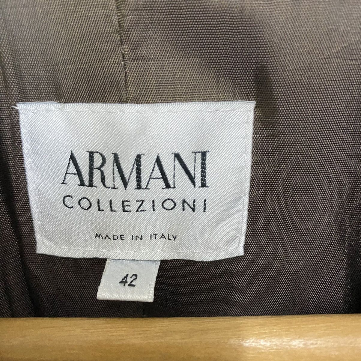 Armani Collezioni Armani Collezioni Button Coat Blazer Size US S / EU 44-46 / 1 - 10 Thumbnail