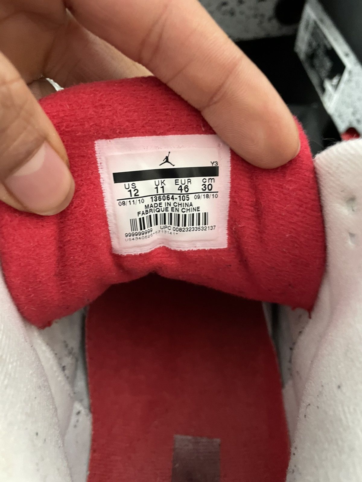 Jordan Brand Jordan 3 White Cement 2011 Size US 12 / EU 45 - 8 Thumbnail