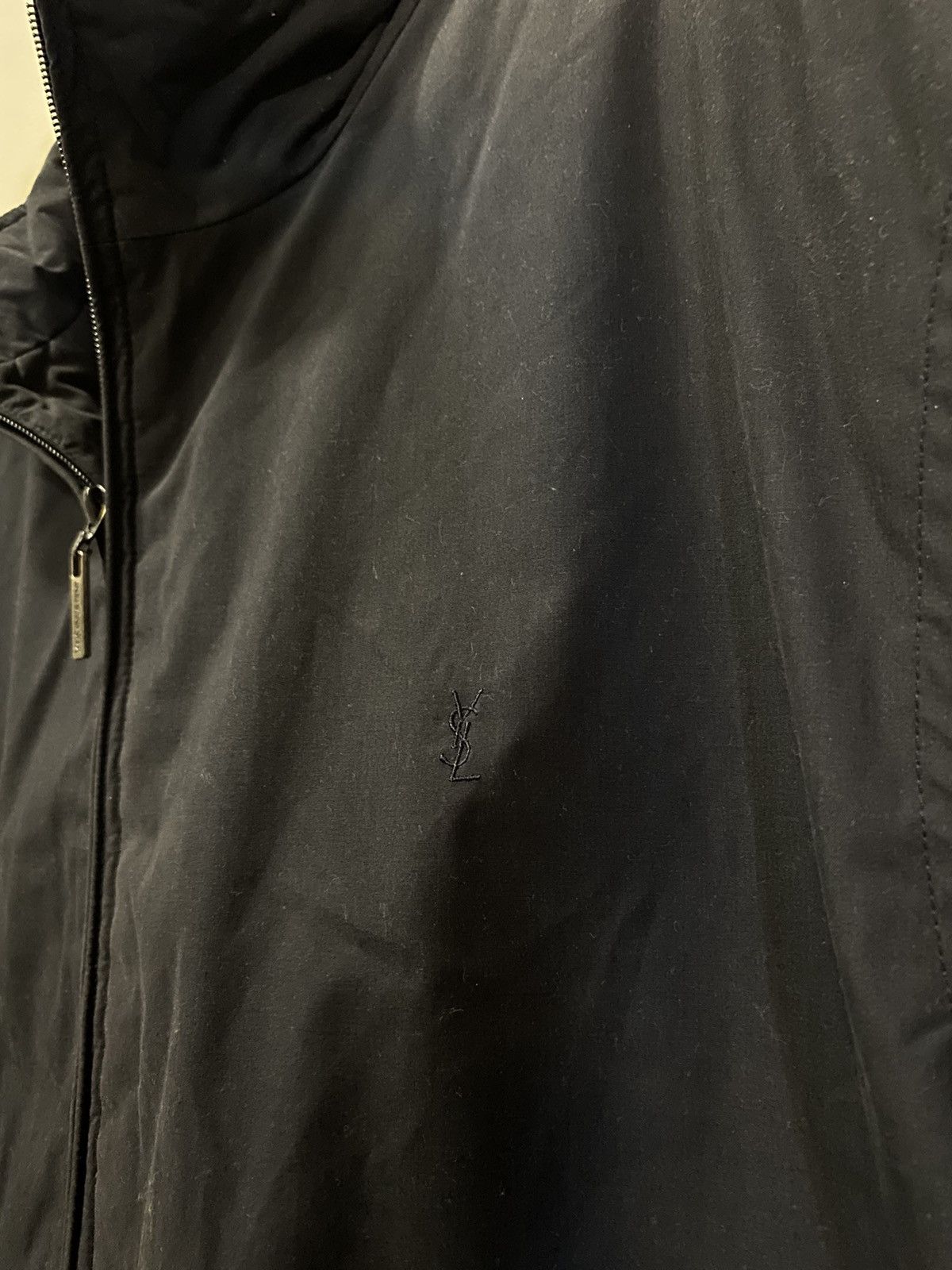 Yves Saint Laurent Very Warm YSL Jacket Soft YSL Bomber Size US XL / EU 56 / 4 - 5 Thumbnail