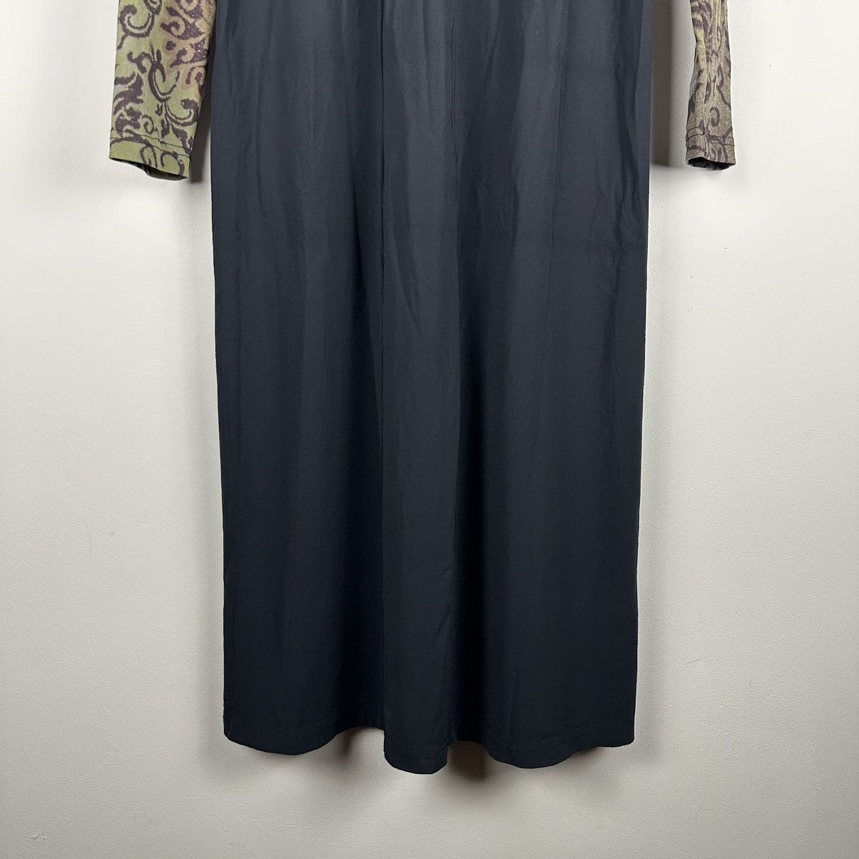 Cop Copine Vintage Crazy Cop Copine Abstract Maxi Dress Mesh Sleeves Size S / US 4 / IT 40 - 11 Thumbnail