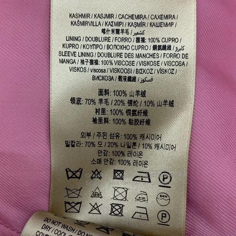 Burberry Burberry Pink Cashmere Double. Size US XS / EU 42 / 0 - 8 Thumbnail